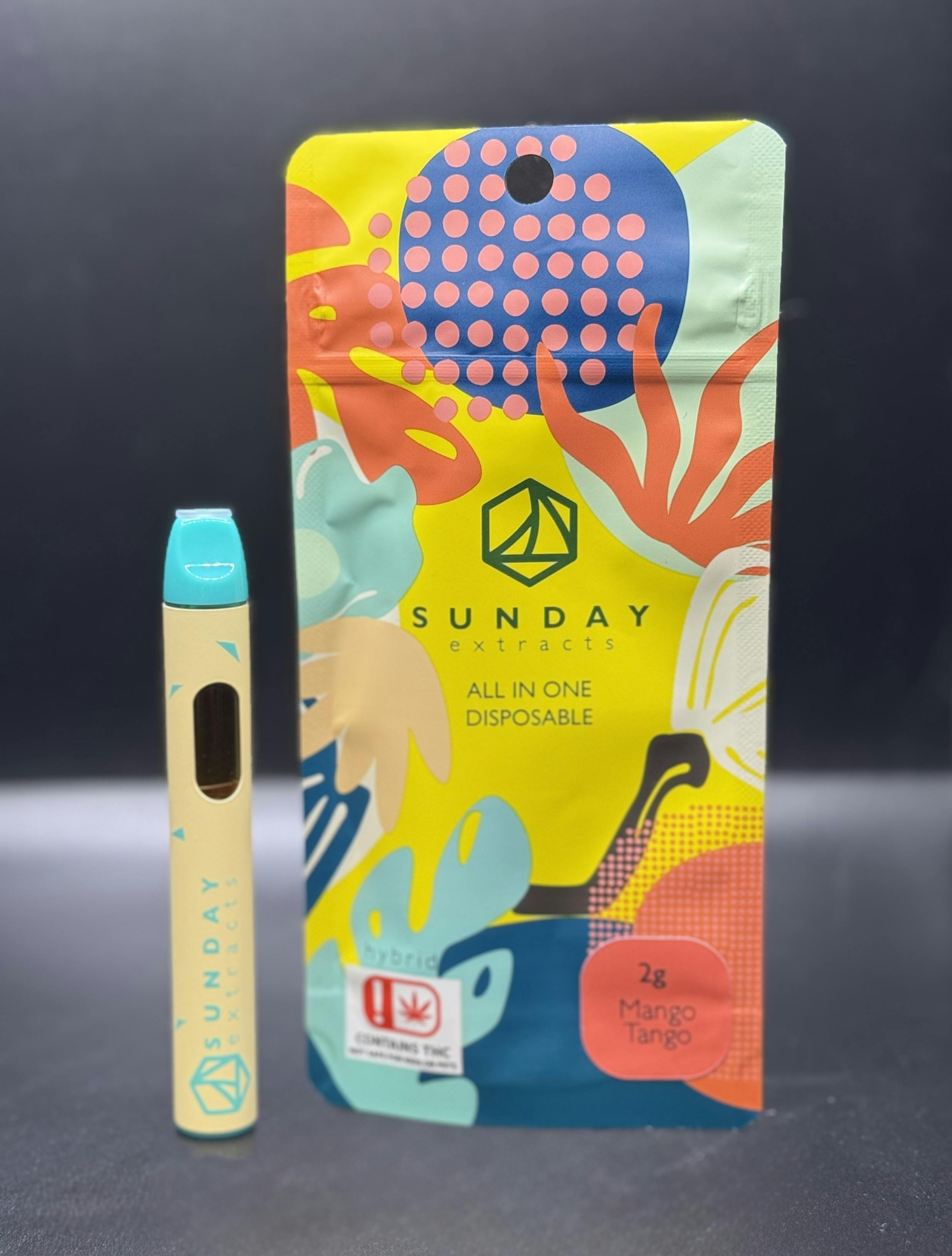 Sunday Extracts | Mango Tango | Disposable | 2g