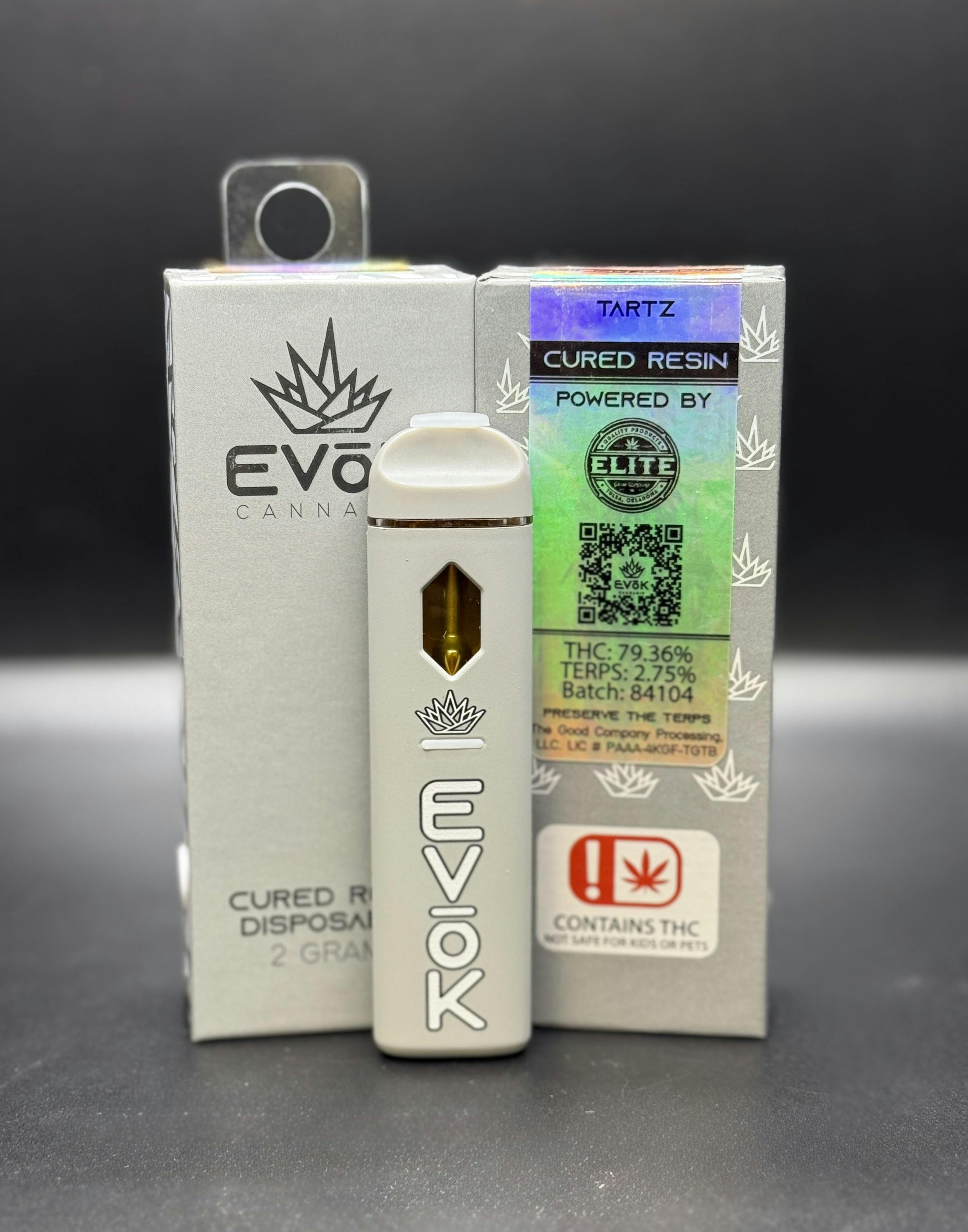 Evok - Tartz - 2G Cured Resin Disposable