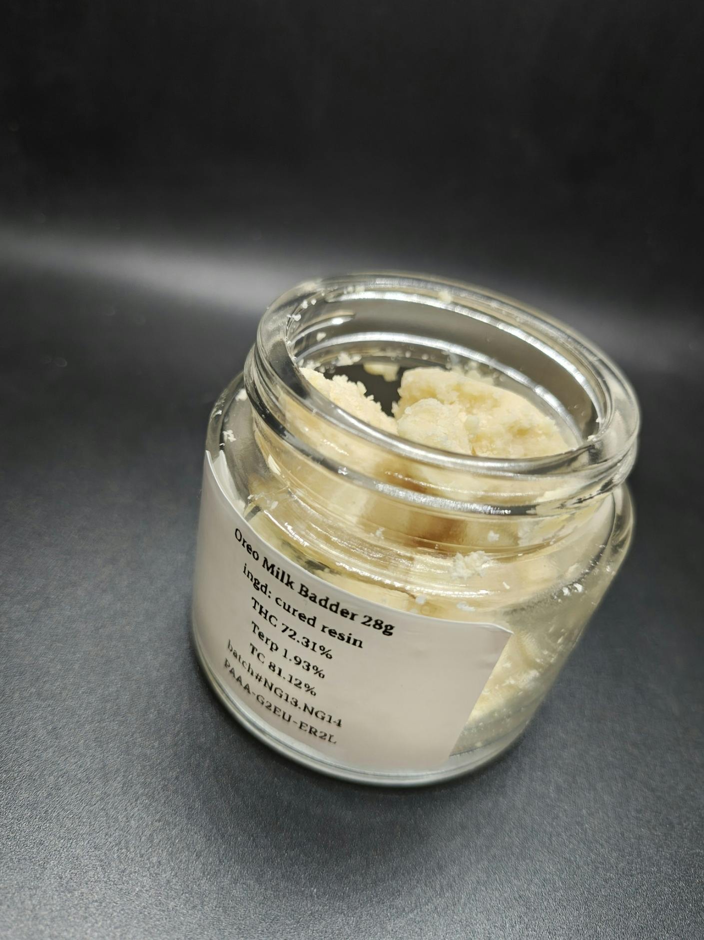 Herb N' Cowboy - Oreo Milk - 1 OZ Big Baller Concentrate Jar