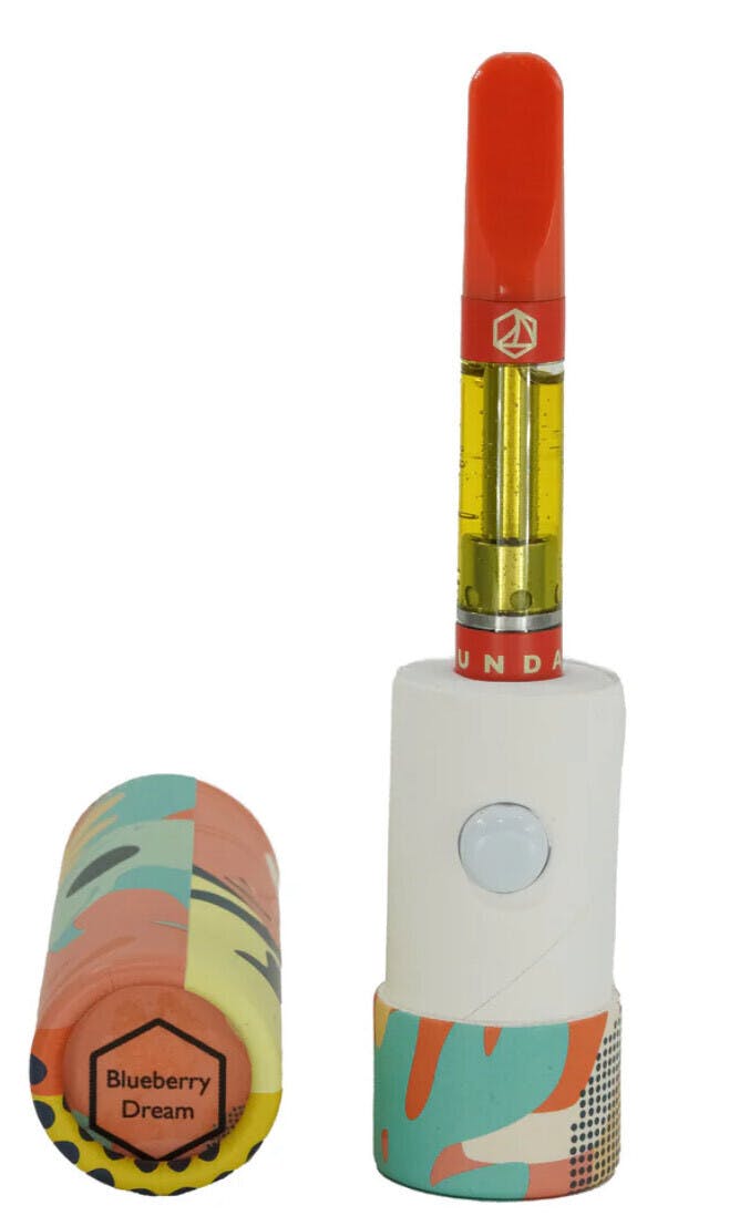 1g Blueberry Dream Cartridge by Sunday Extracts