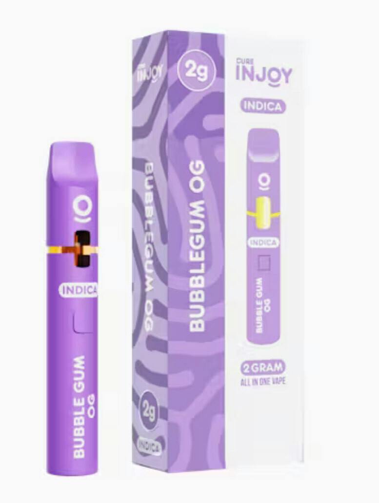 Bubblegum OG | Disposable | 2g by Cure INJOY