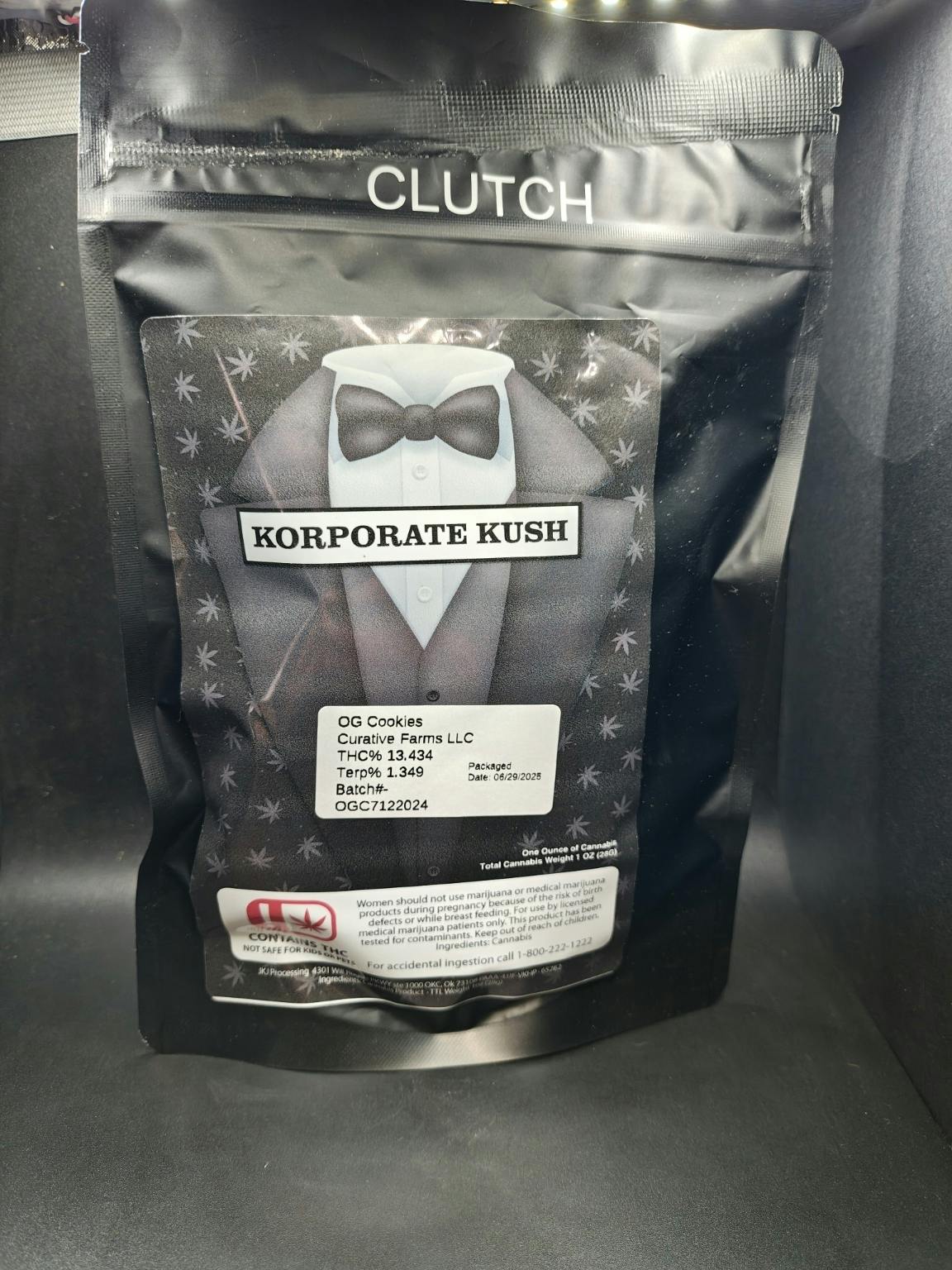 Korp Kush - OG Cookies - Pre-Pack Premium Smalls Ounce