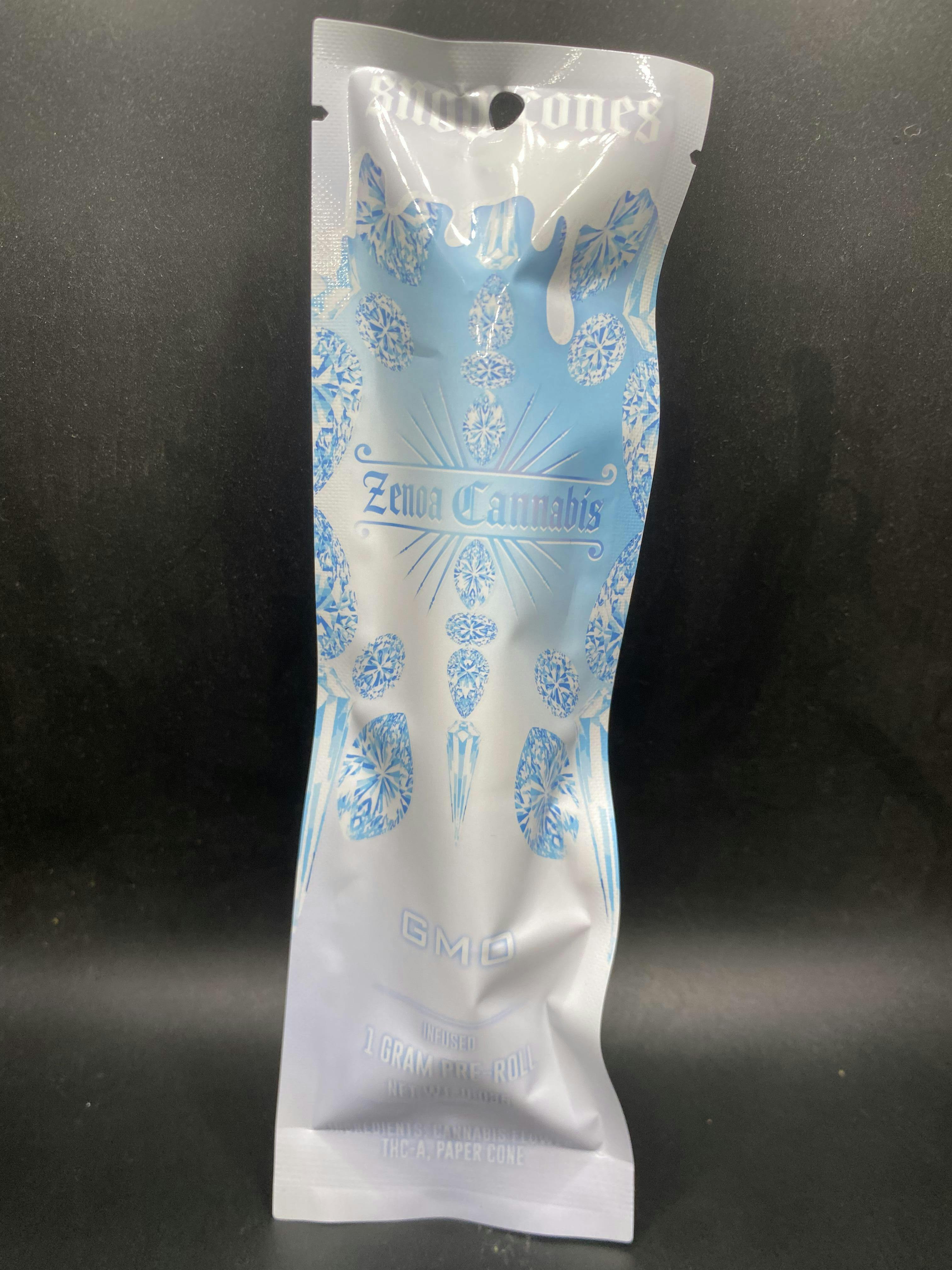 Snow Cones Isolate Infused Pre-Roll | GMO | 1g