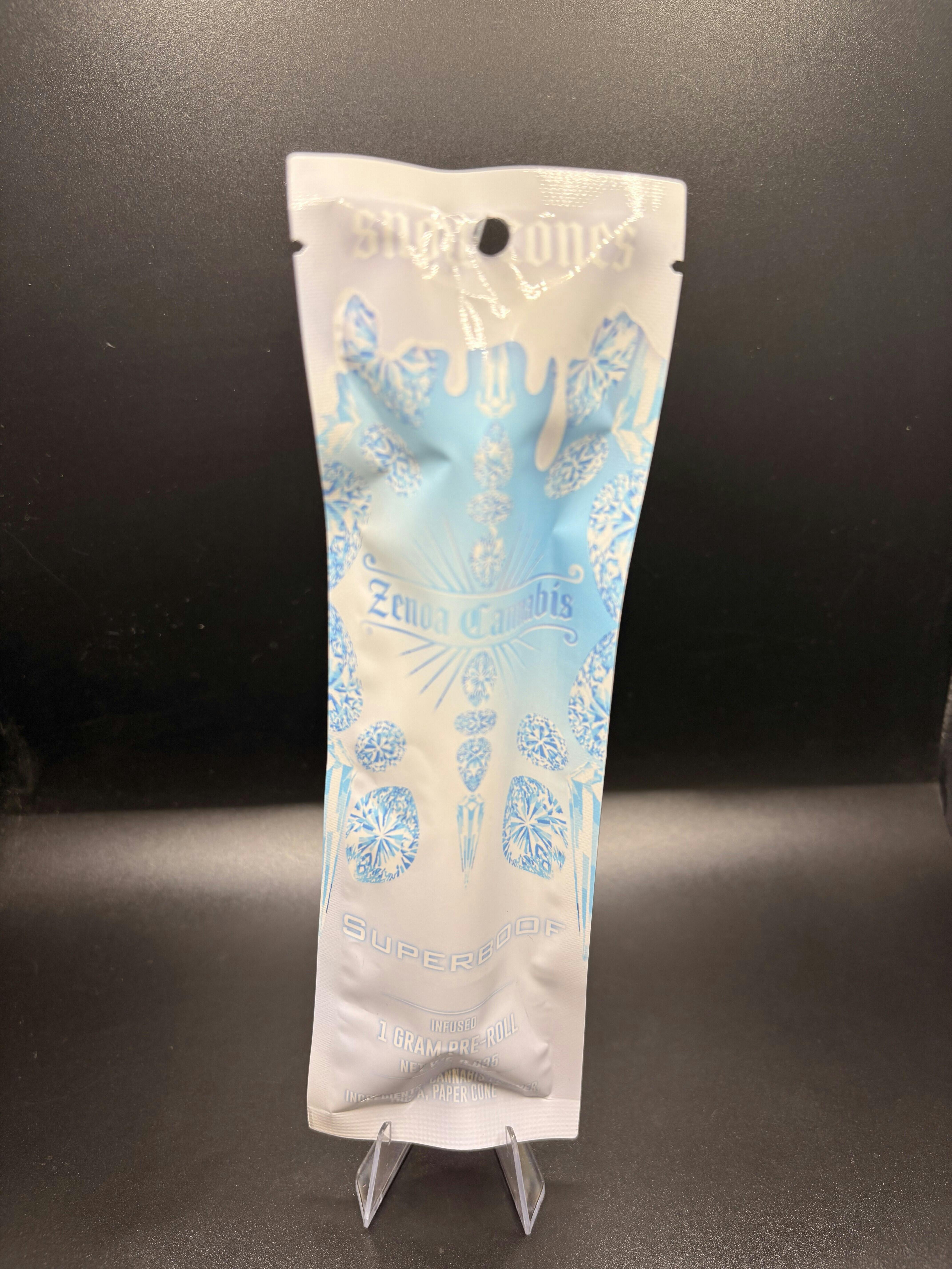 Snow Cones Isolate Infused Pre-Roll | Superboof | 1g