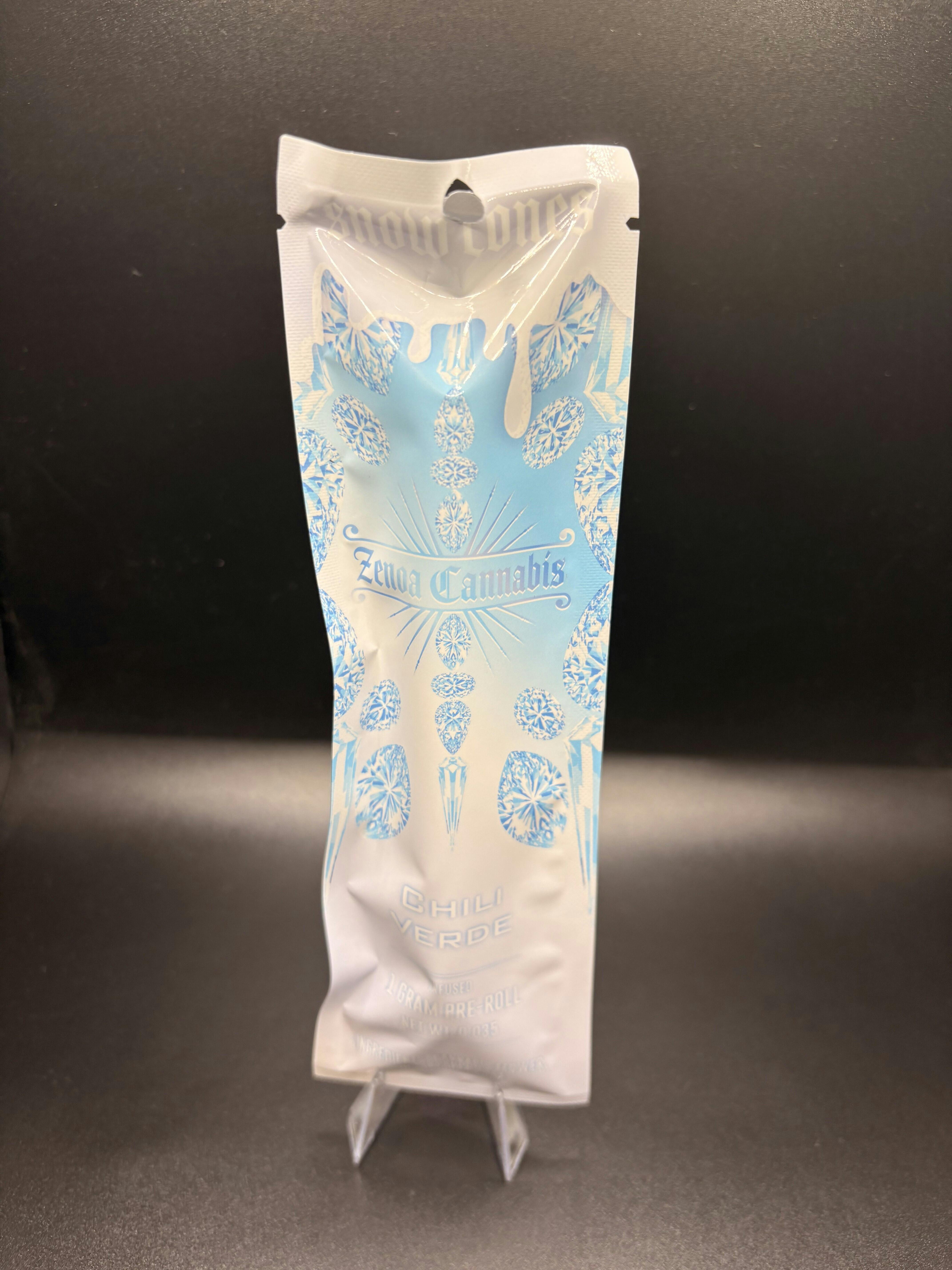 Snow Cones Isolate Infused Pre-Roll | Chili Verde | 1g