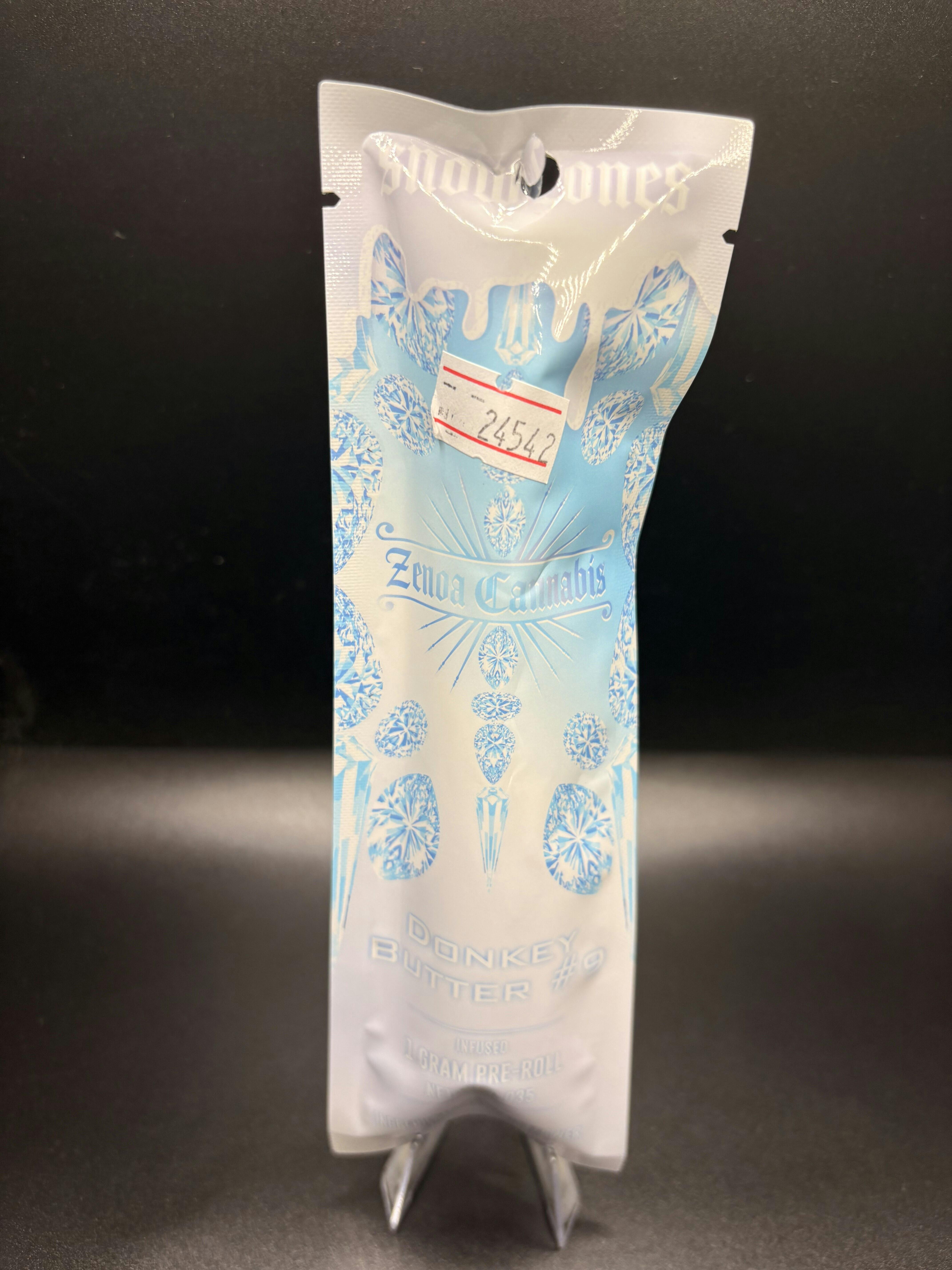 Snow Cones Isolate Infused Pre-Roll | Donkey Butter #9 | 1g