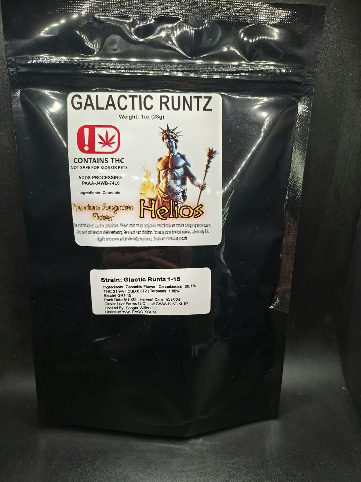 Notum - Galactic Runtz - Pre-Pack Small Popcorn Ounce Flower