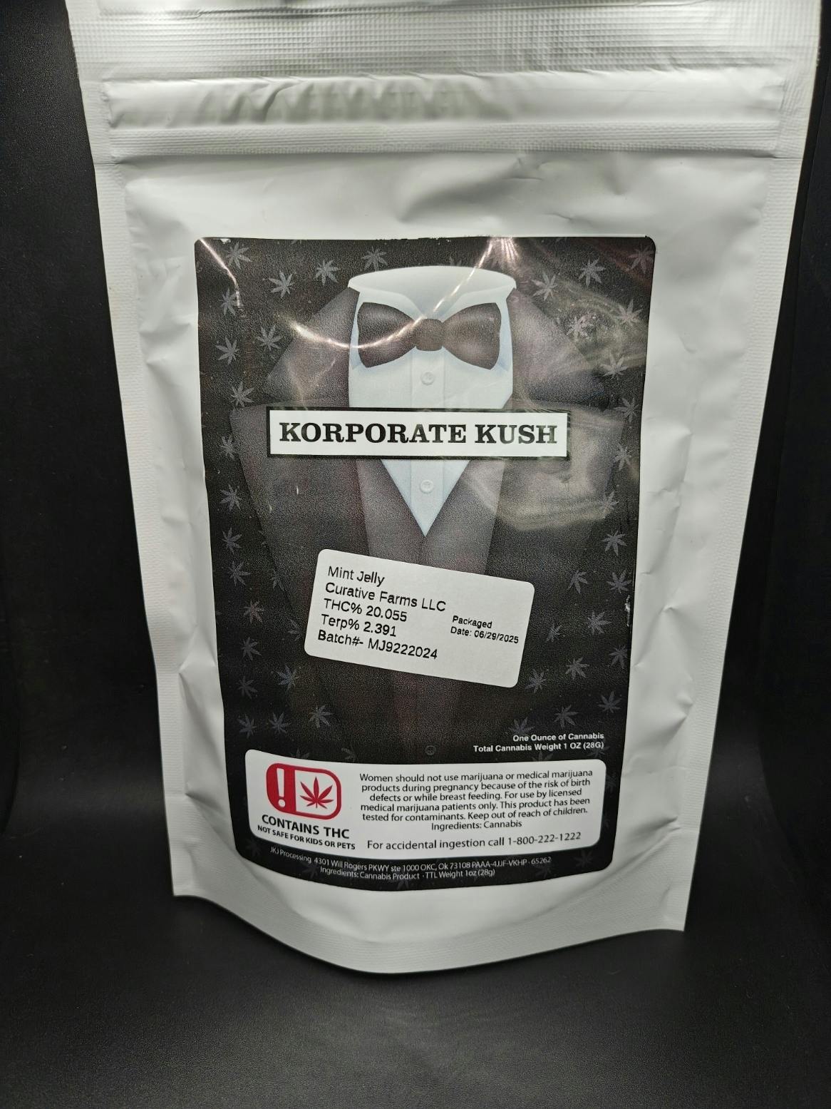 Korp Kush - Mint Jelly - Pre-Pack Premium Smalls Ounce