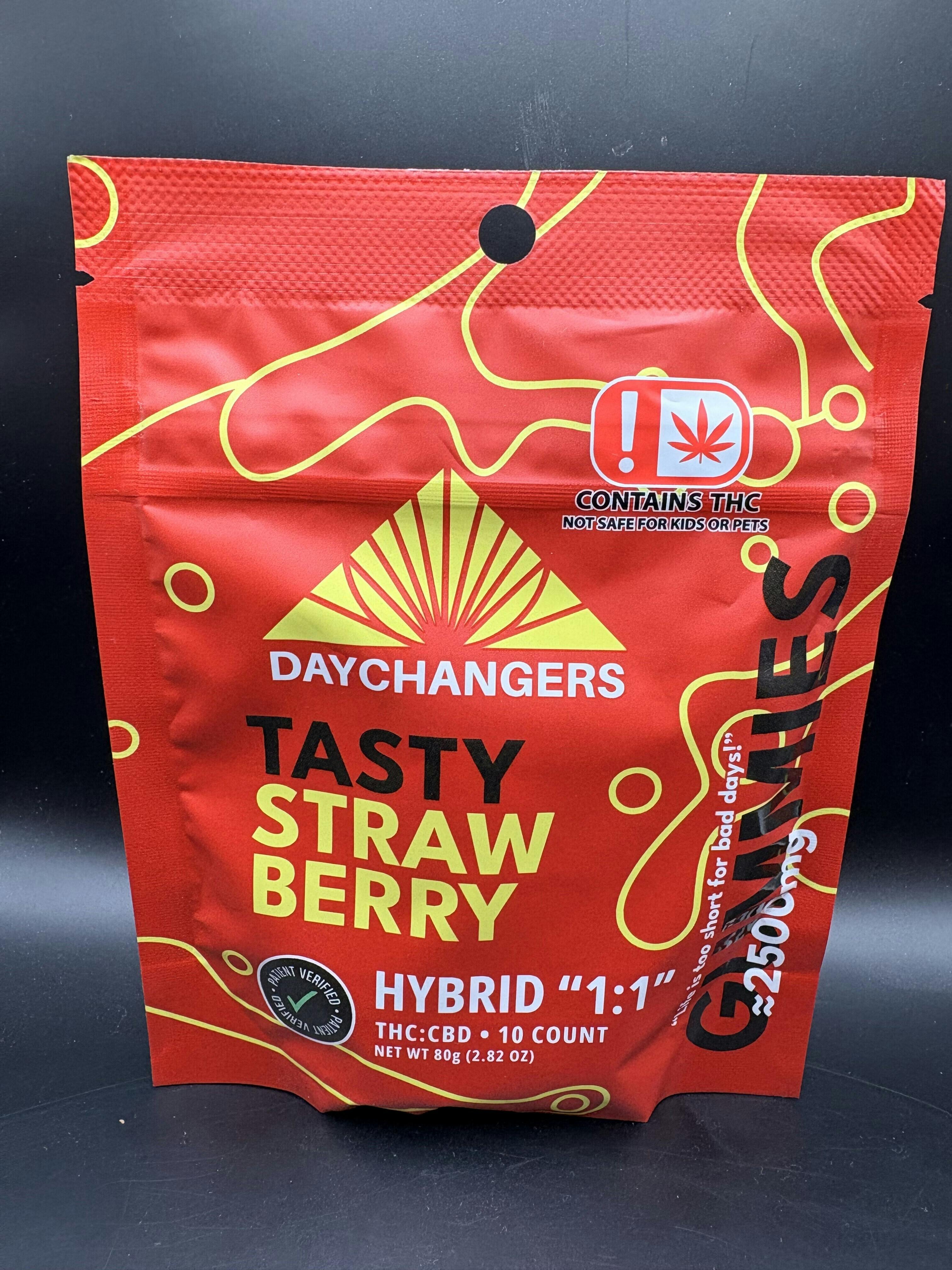 Day Changer | Tasty Strawberry Gummies (10ct.) | 2500mg