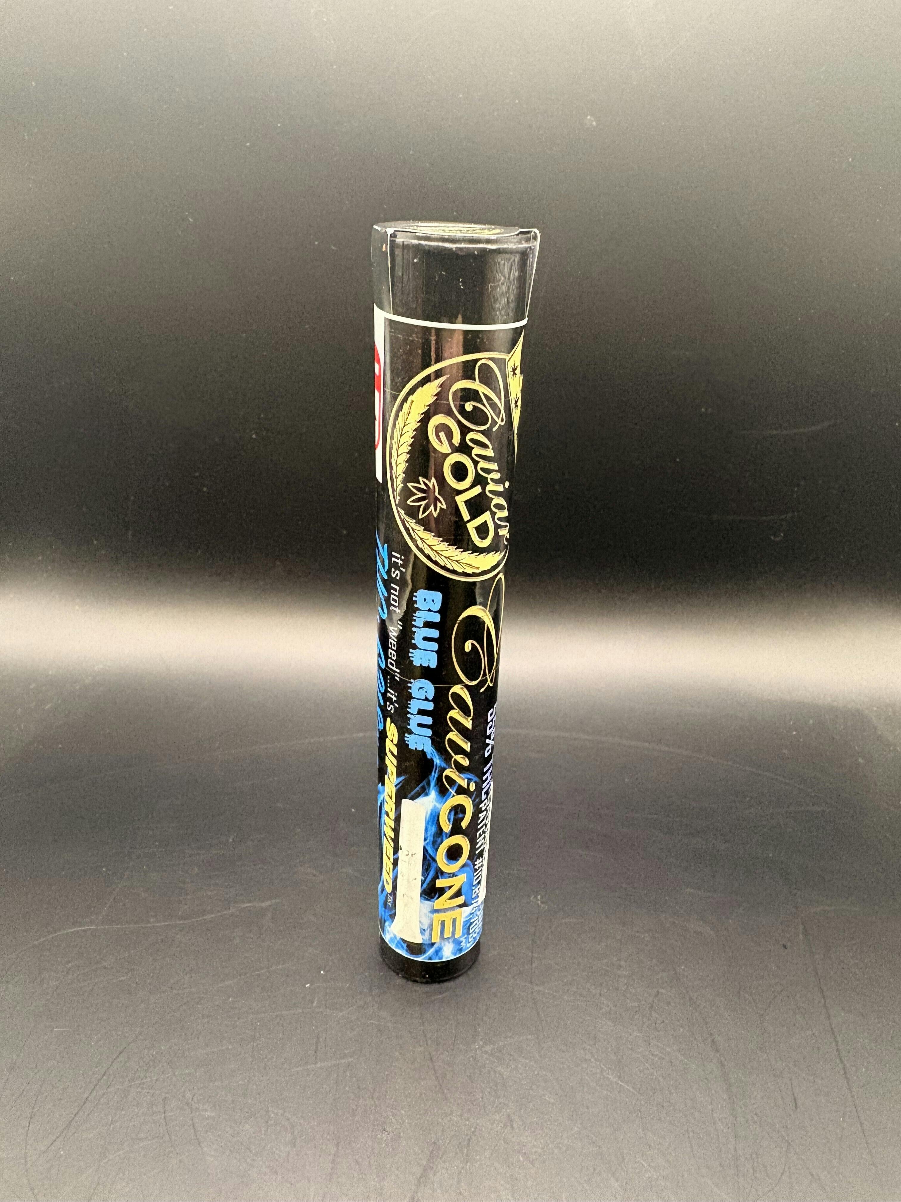 Cavi Cone l Infused Pre-Roll l Blue Glue l 1.3g by Caviar Gold