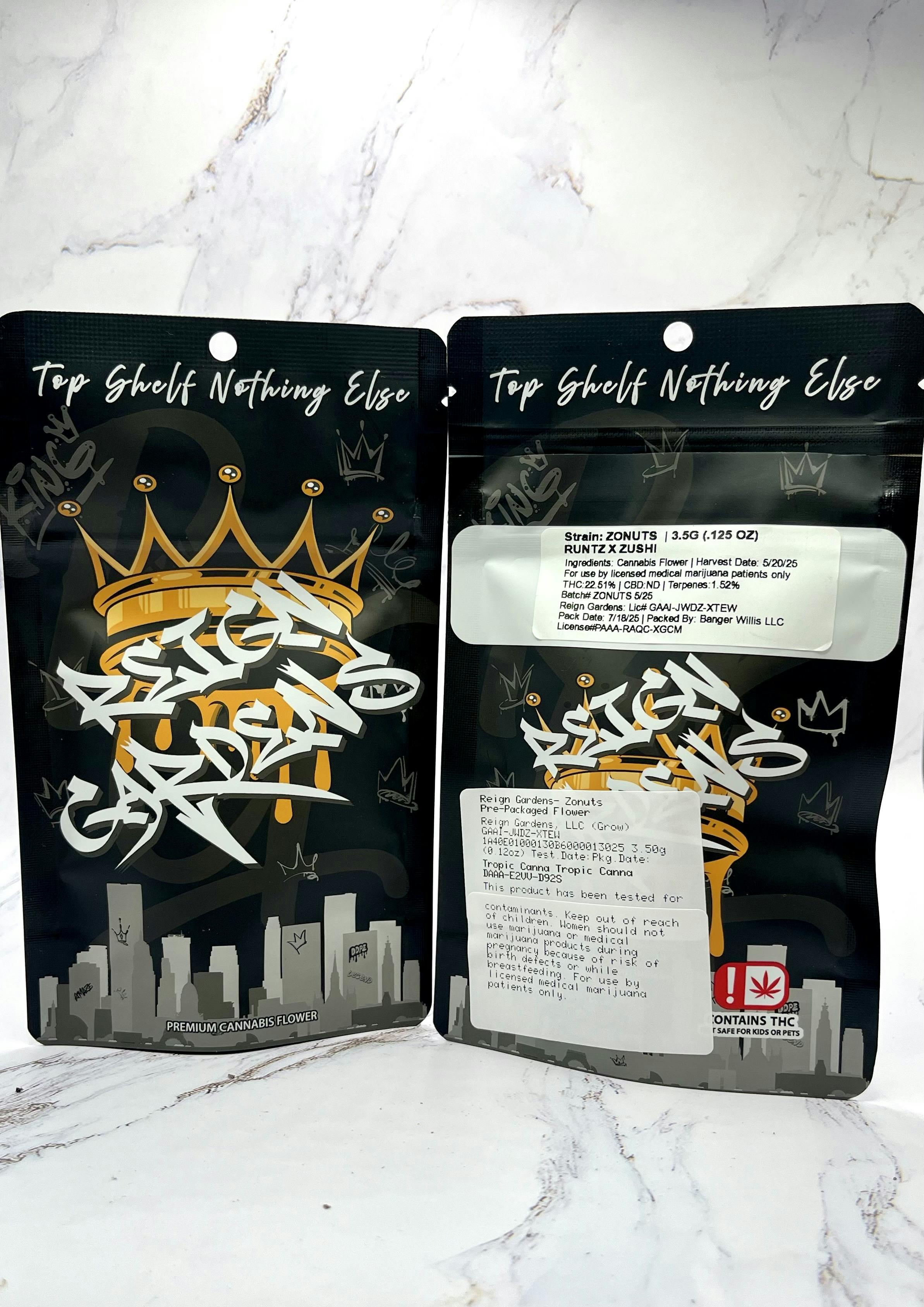 Reign Gardens - Zonuts - Premium Pre-Pack Flower
