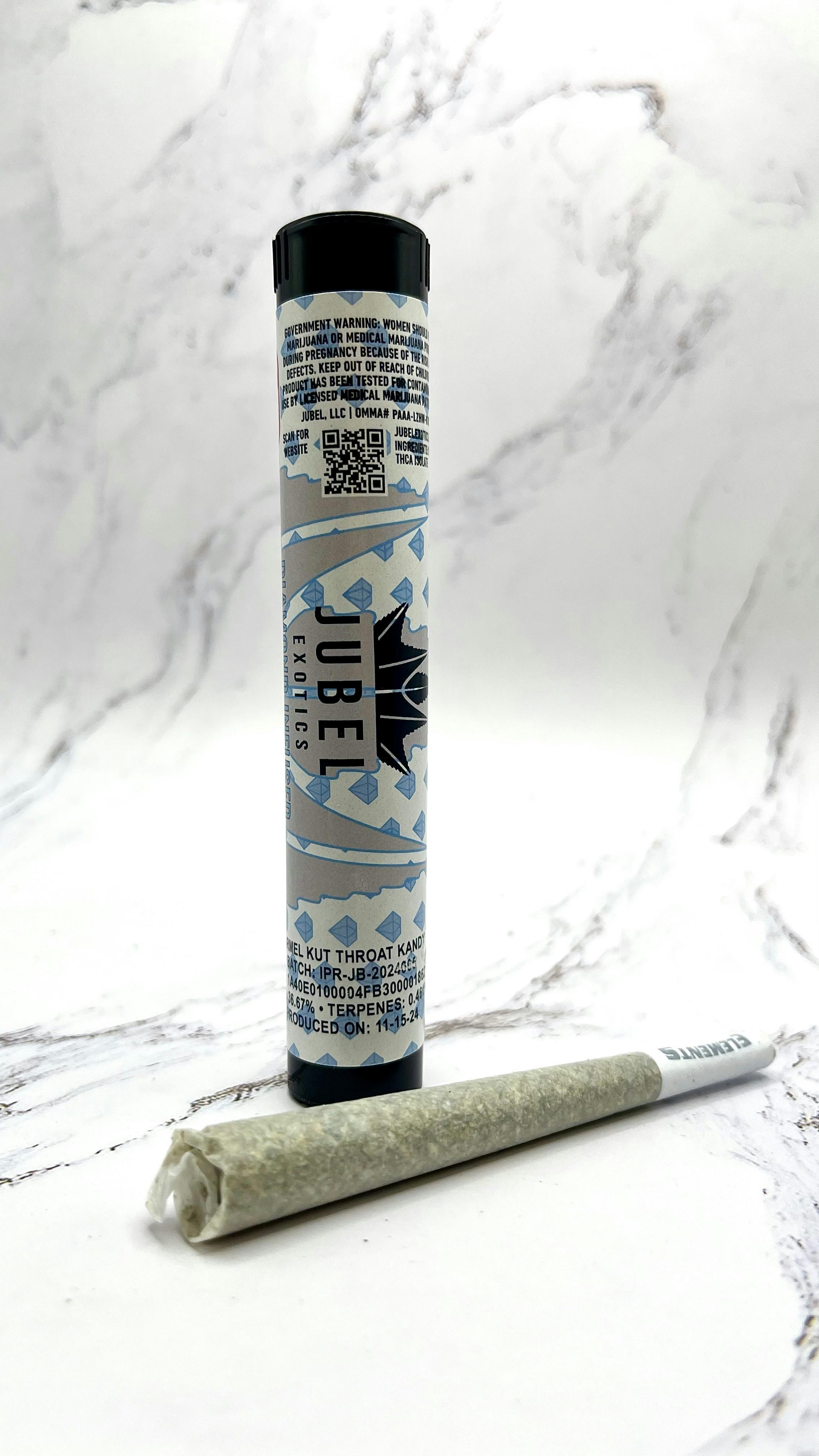 Jubel | Premium Diamond Infused Pre-Roll | Karamel Kut Throat | 1 Gram by Jubel