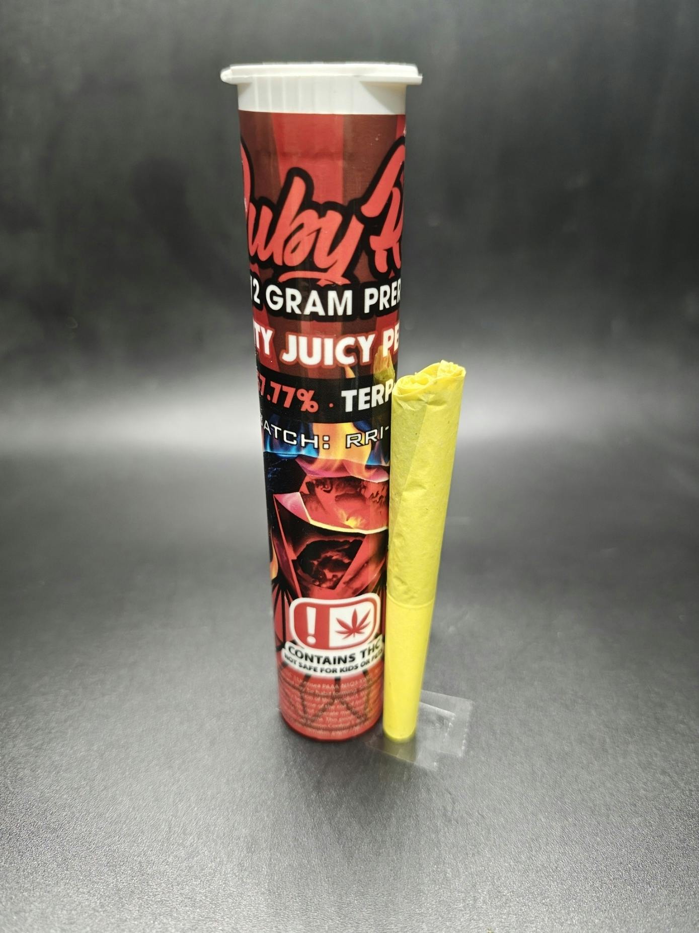 Ruby Red - Fruity Juicy Pebbles - 0.5G Infused Pre Roll
