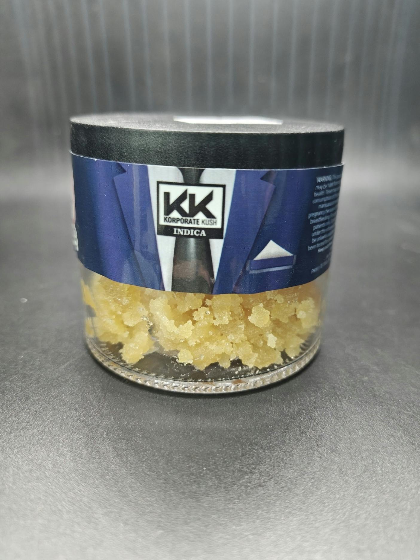 Korp Kush - Platinum Melt - 1 OZ Big Baller Concentrate Jar
