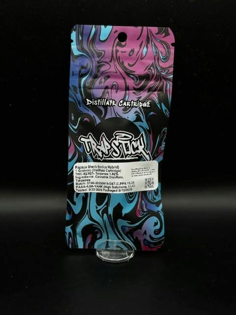 Trap Stick - Papaya Sherb - 1G Cartridge (15G/$86.20)