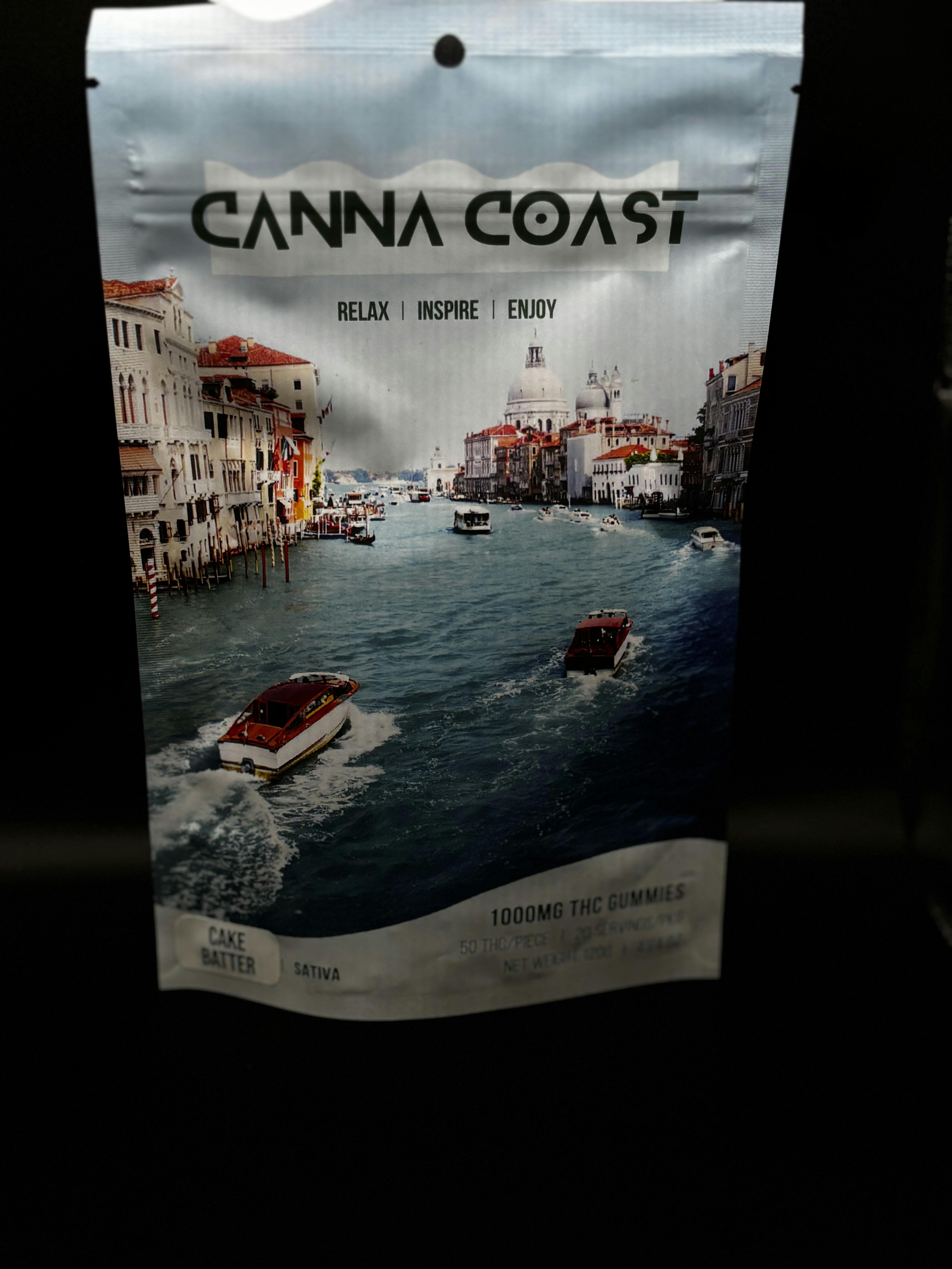 Canna Coast - Cake Batter - 1000MG Gummies