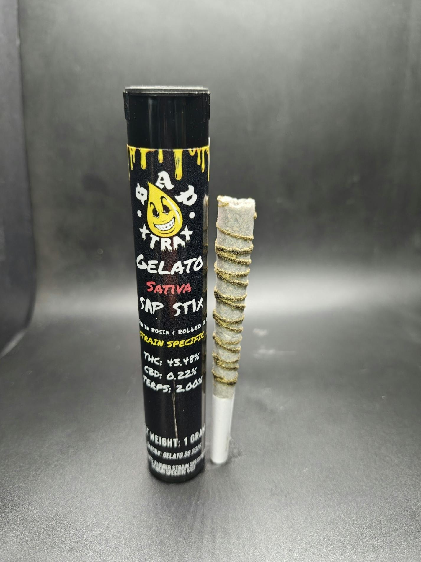 Sap Xtrax - Gelato - 1G Sap Stix Rosin Pre Roll