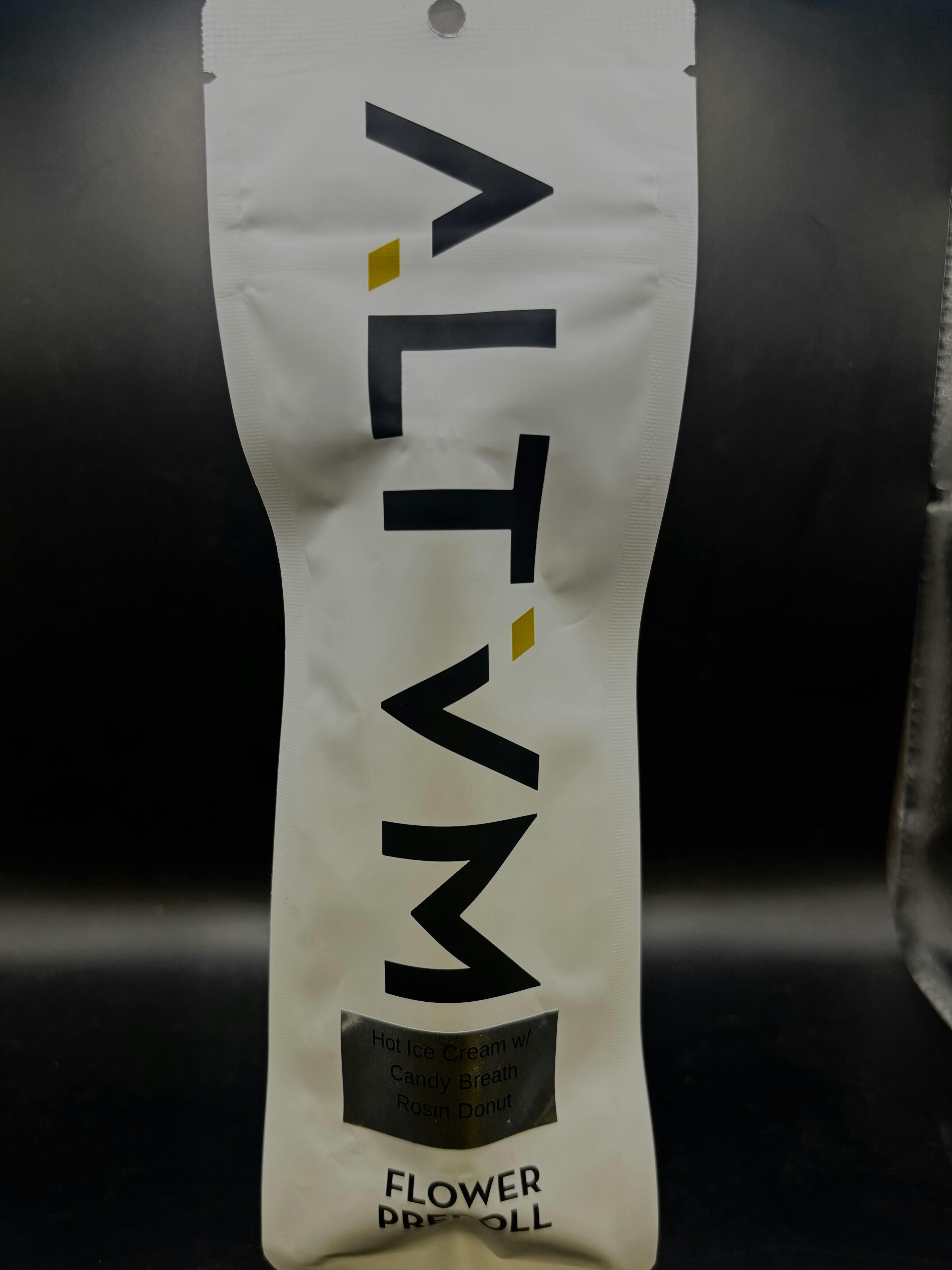 ALTVM - Hot Ice Cream x Candy Breath - 2.35G Rosin Donut Pre Roll