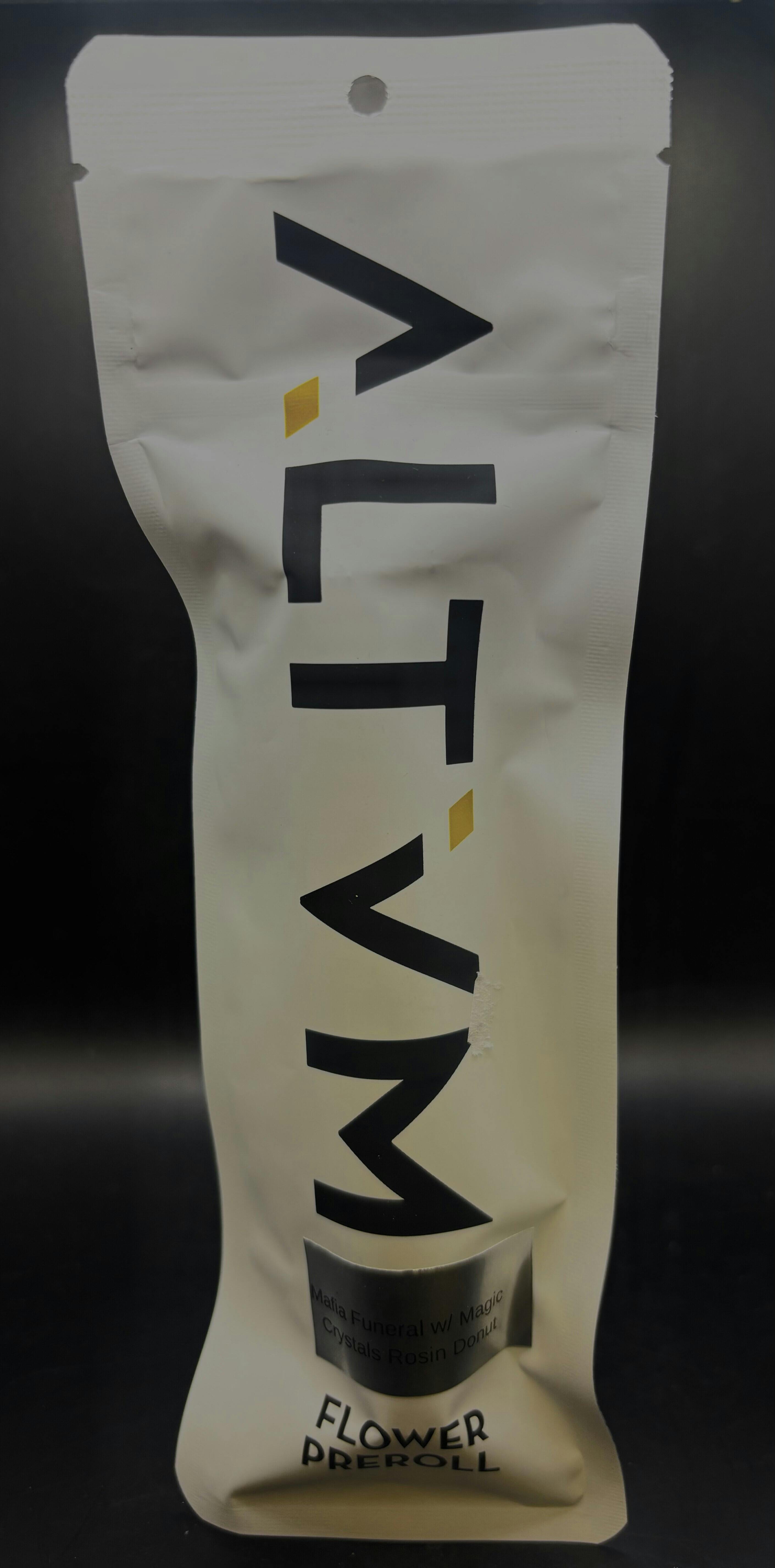 ALTVM - Mafia Funeral x Magic Crystals - 2.35G Rosin Donut Pre Roll