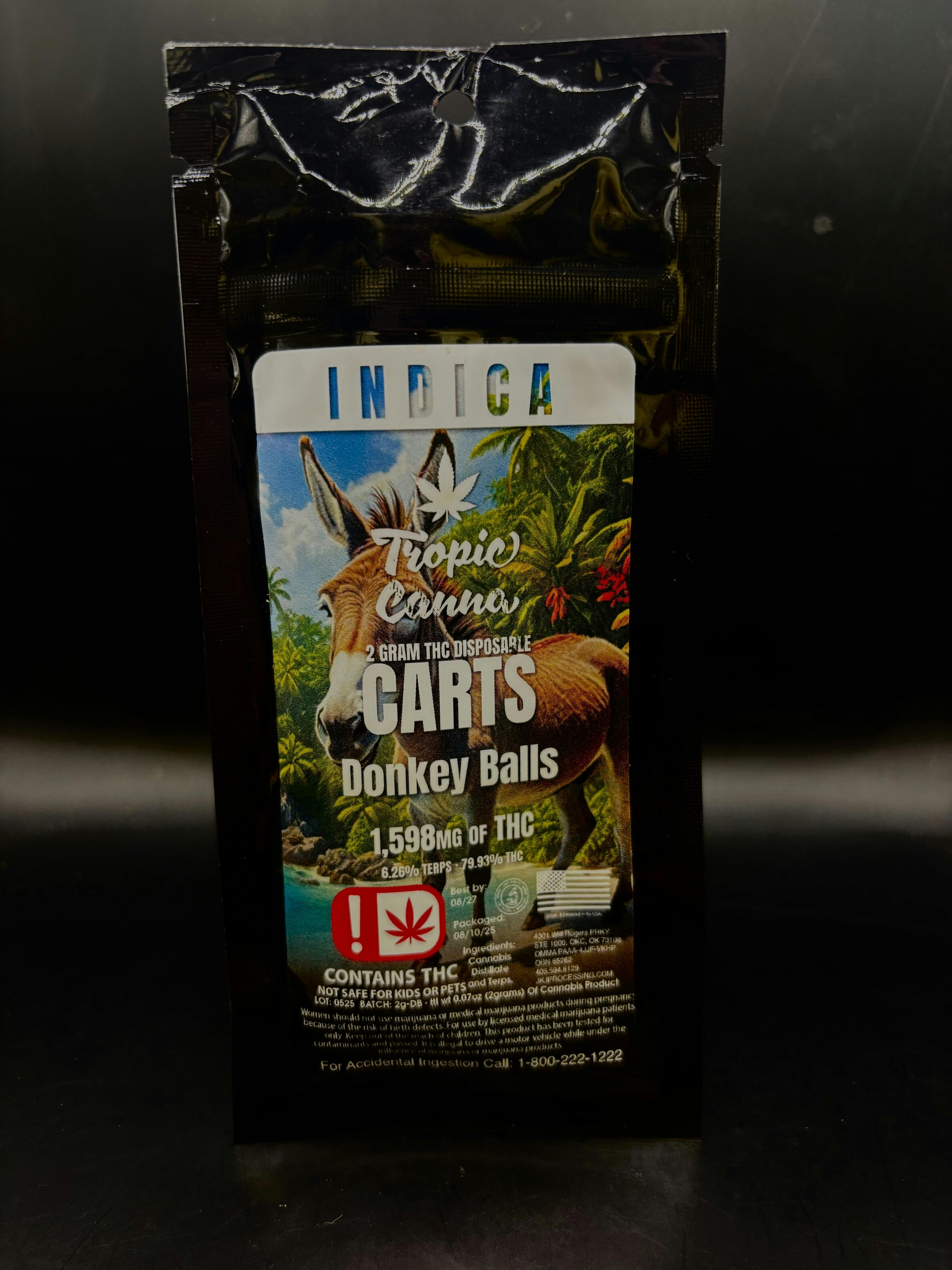Tropic Canna - Donkey Balls - 2G Disposable