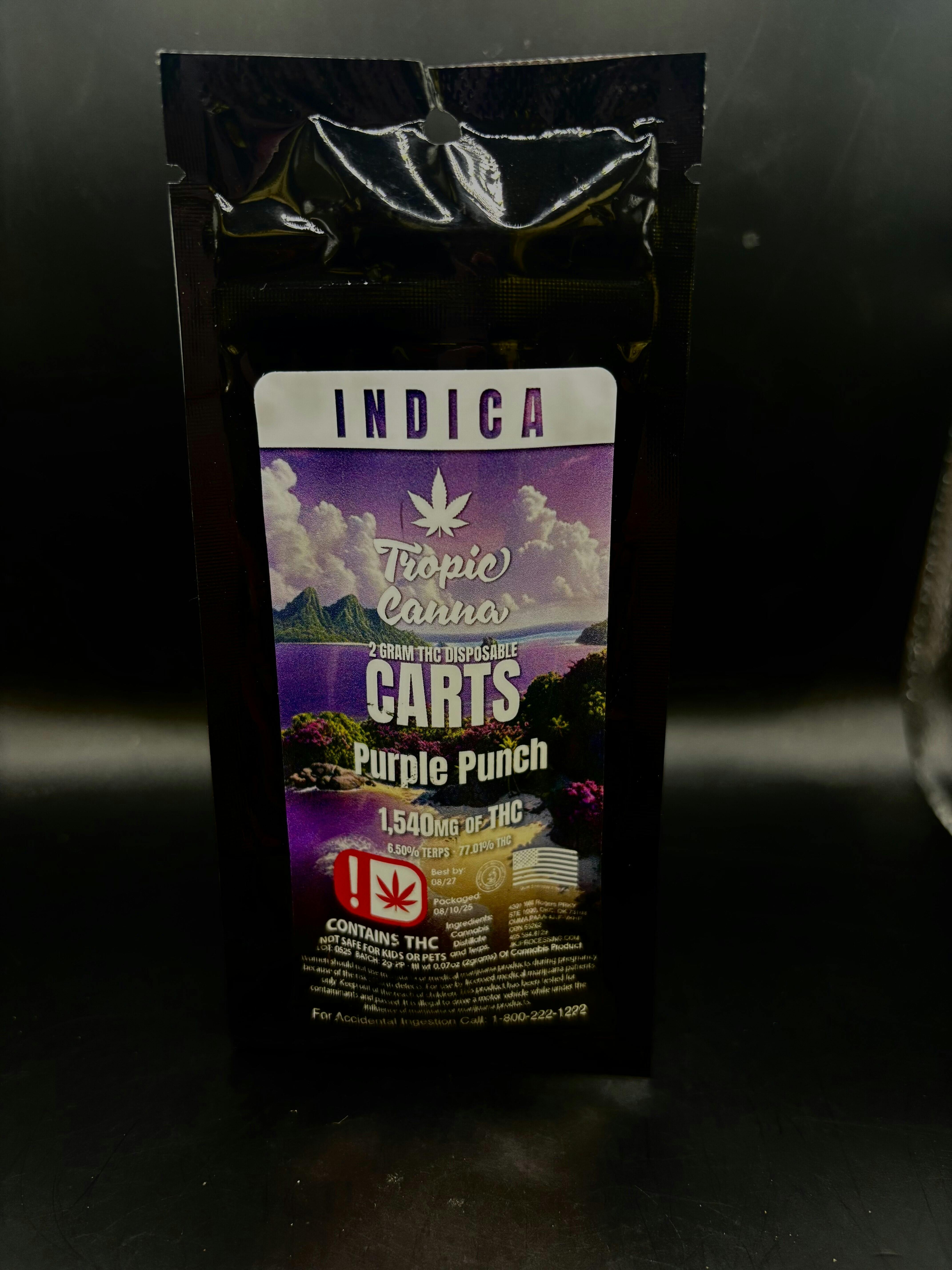 Tropic Canna - Purple Punch - 2G Disposable
