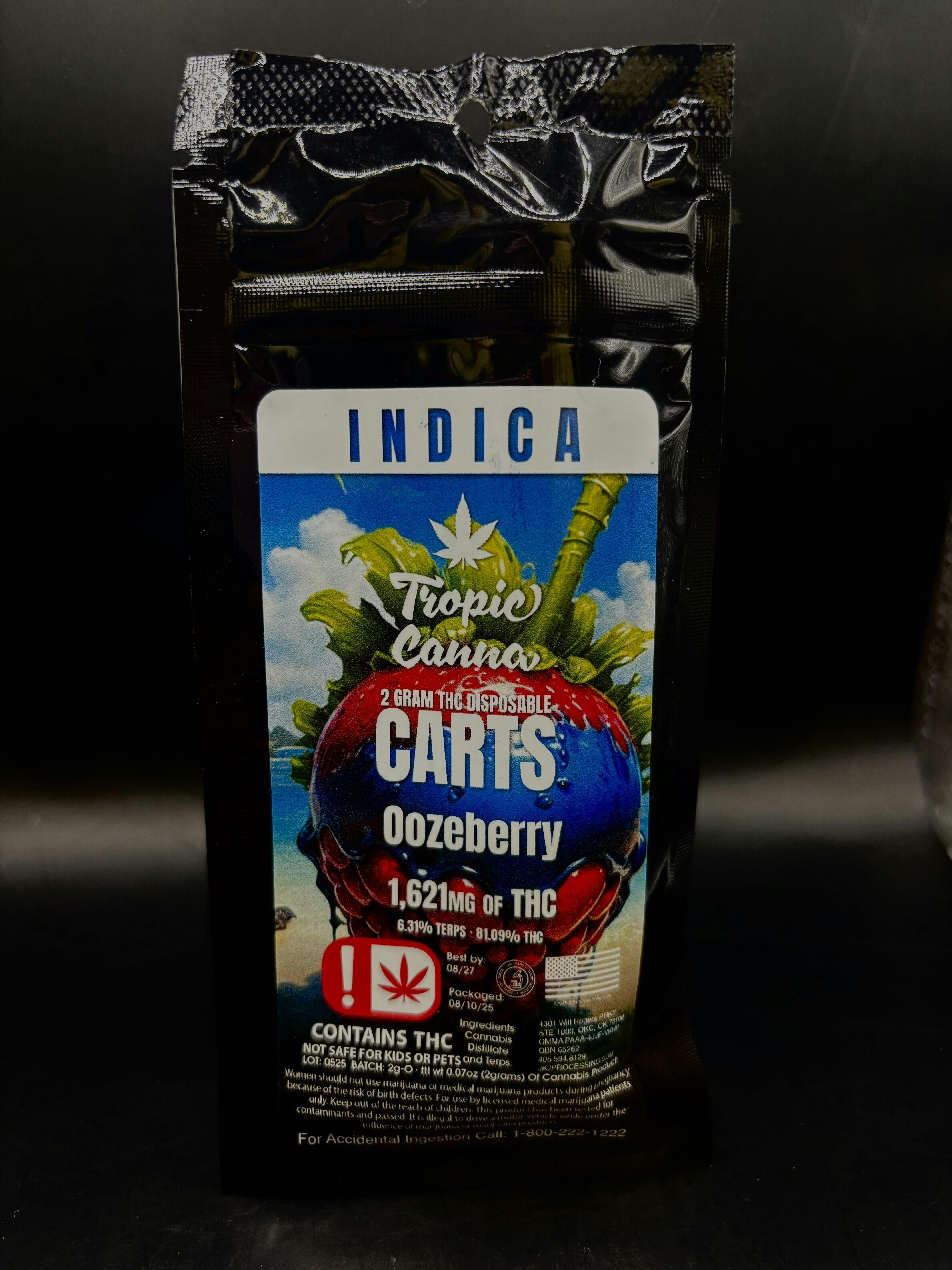 Tropic Canna - Oozeberry - 2G Disposable