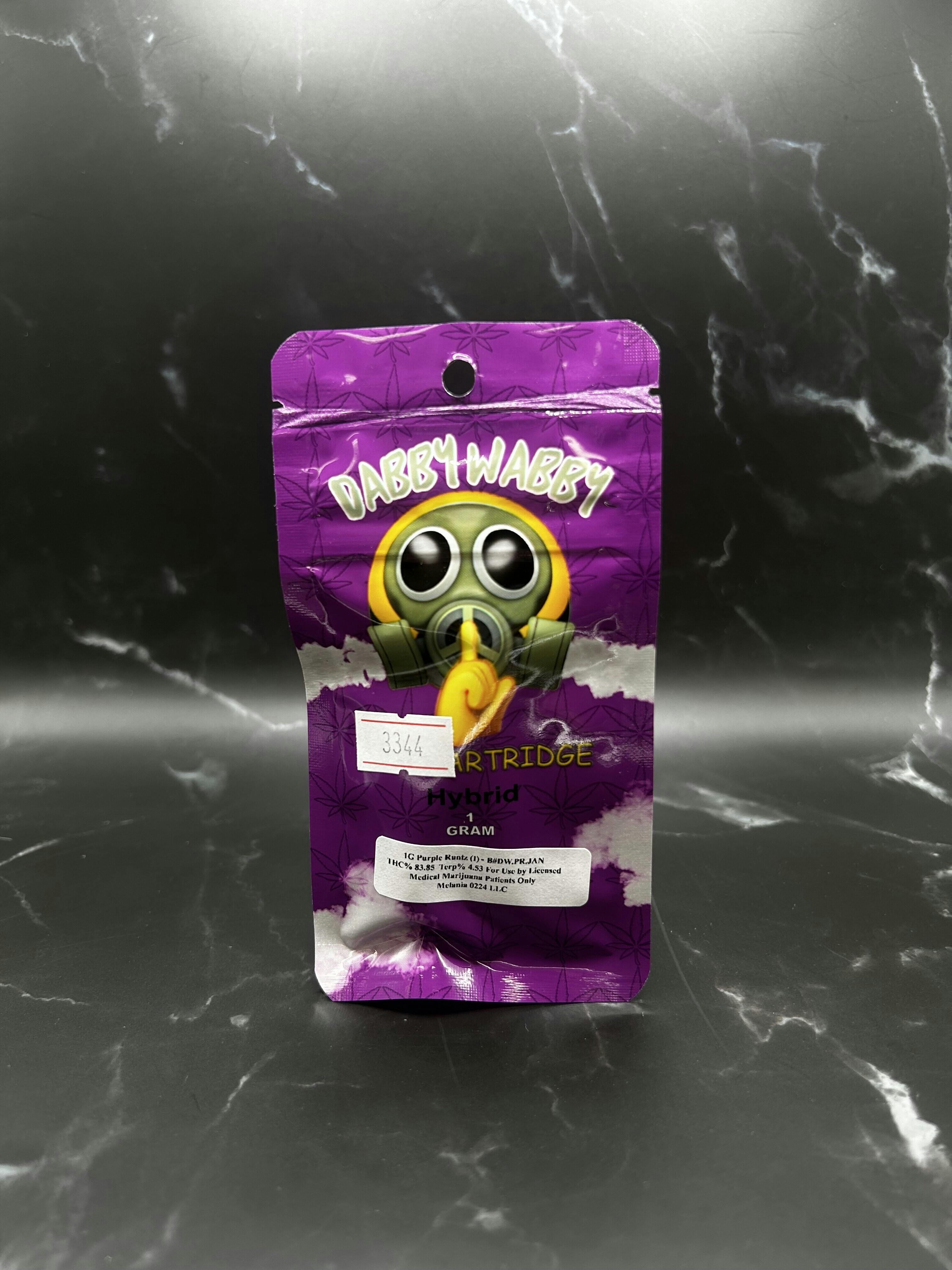 Dabby Wabby - Purple Runtz - 1G Cartridge (15G/86.20)