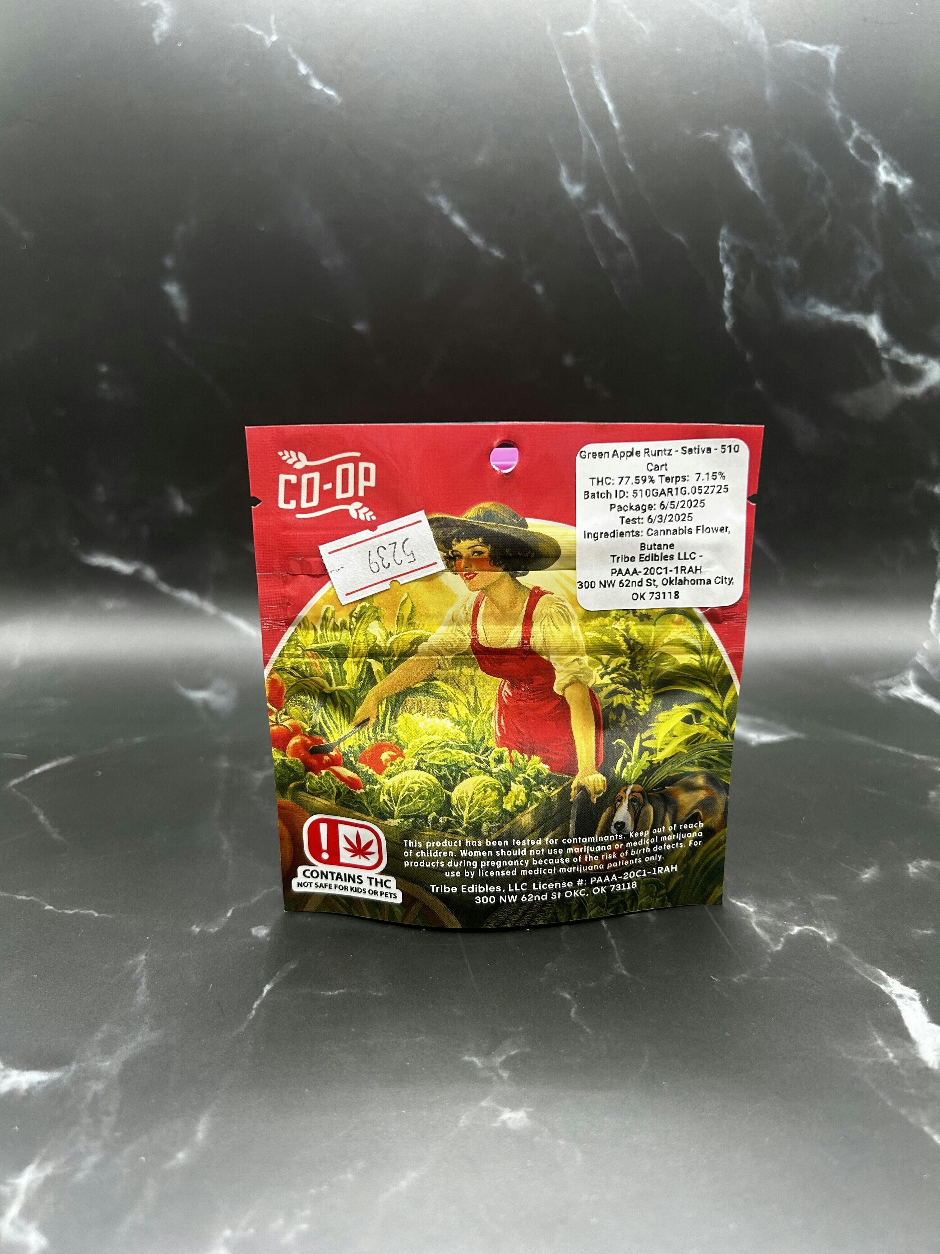 CO-OP x Brixx | Green Apple Runtz | Cartridge | 1g by Co-op Collabs