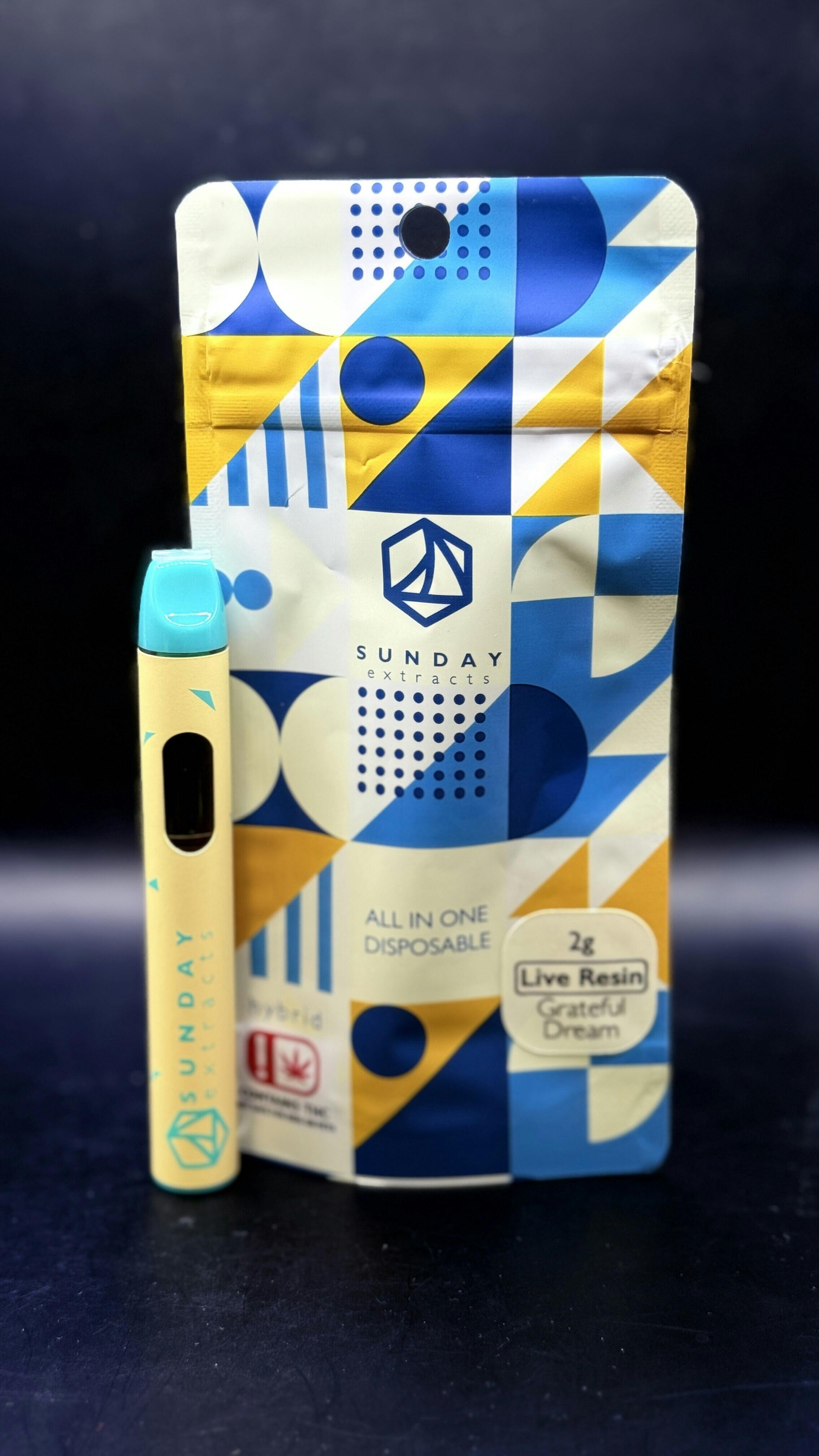 Grateful Dream | Live Resin Disposable | 2g