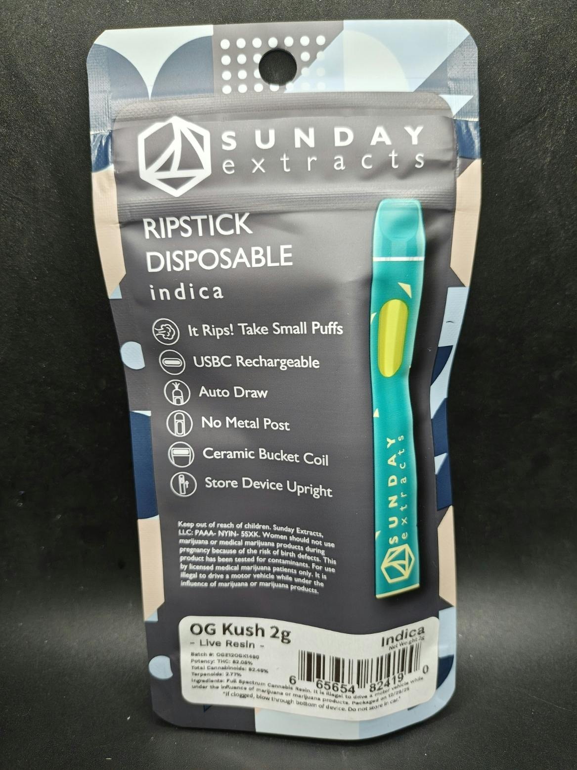 OG Kush | Disposable | 2g
