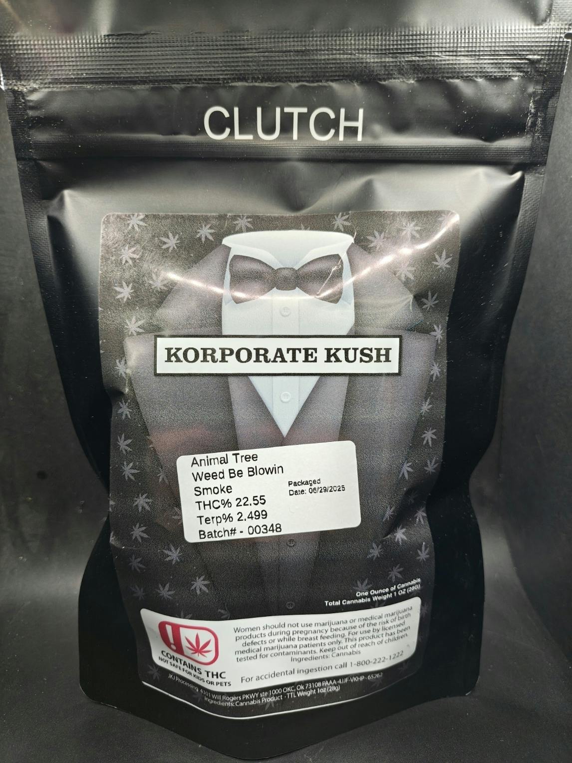 Korp Kush - Animal Tree - Pre-Pack Premium Smalls Ounce