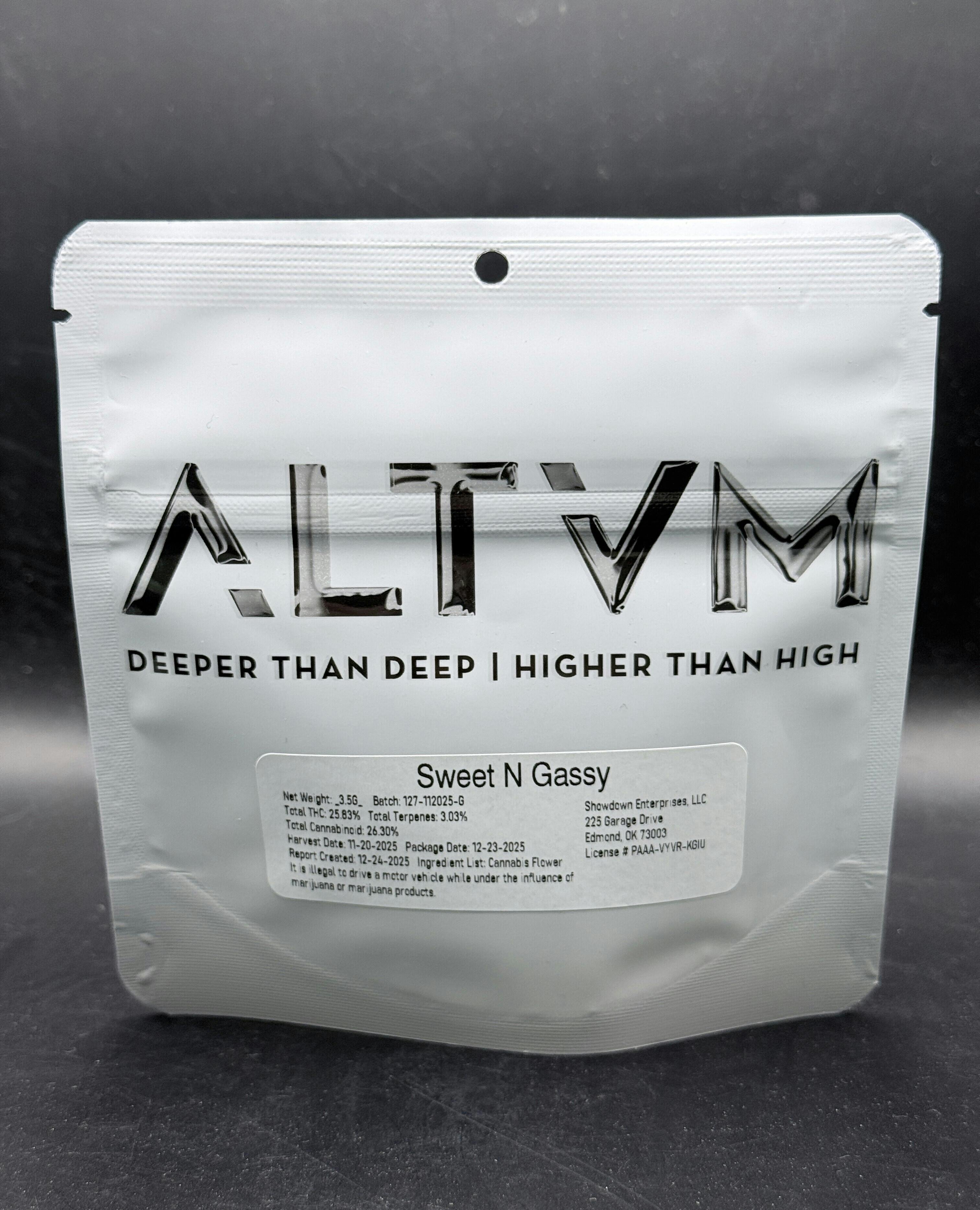 ALTVM | Sweet N Gassy | Flower | 3.5g by ALTVM
