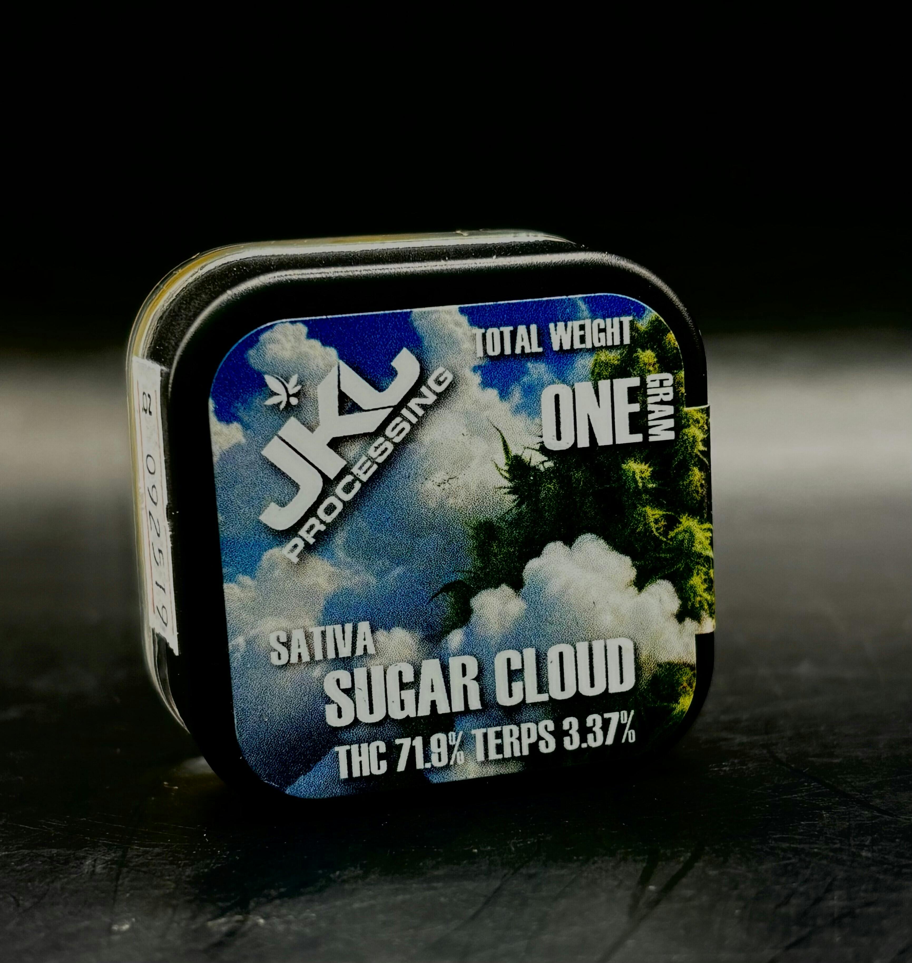 JKJ Processing - Sugar Cloud - 1G Concentrate (15G/$86.20)