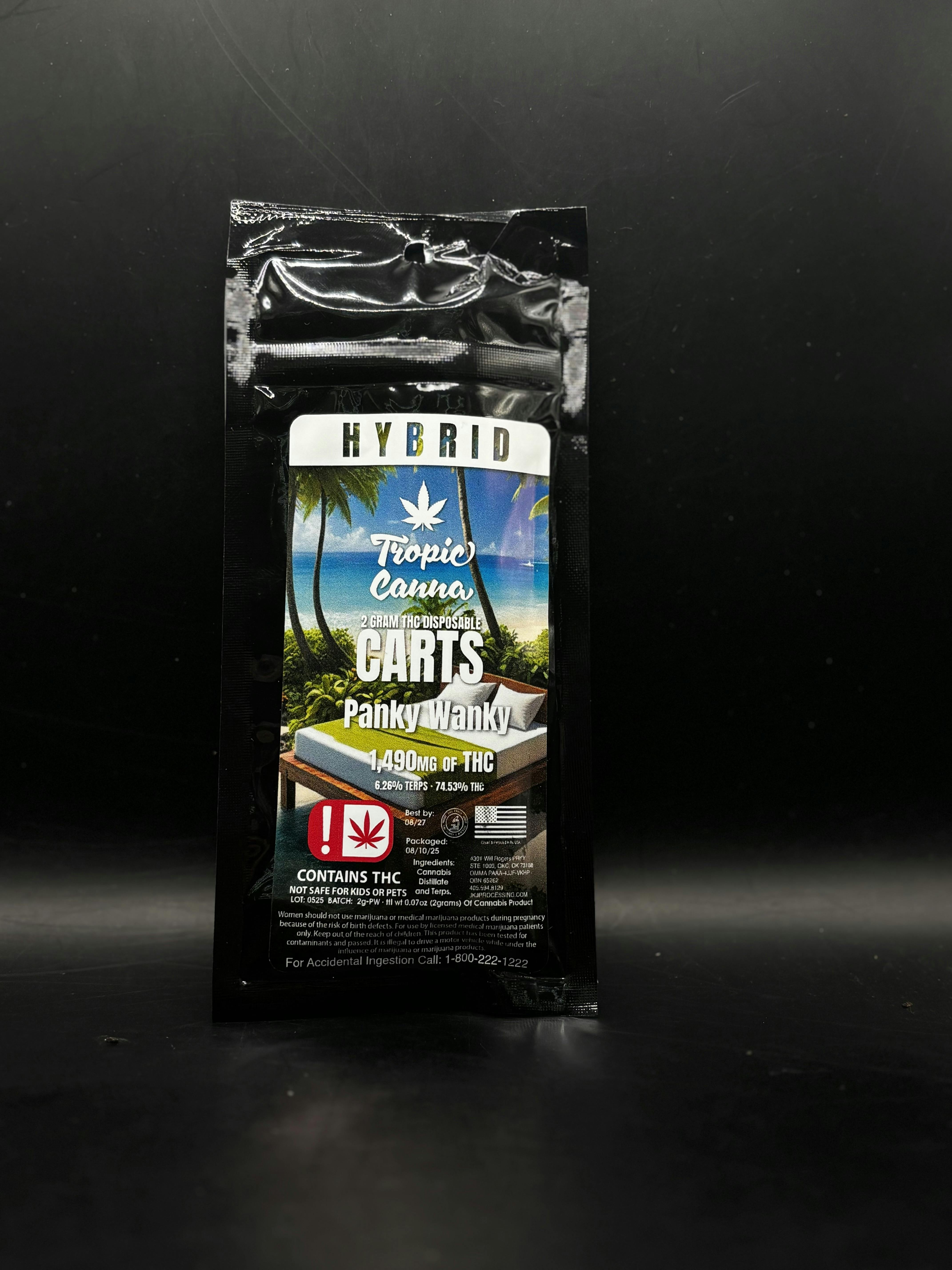 Tropic Canna - Panky Wanky - 2G Disposable