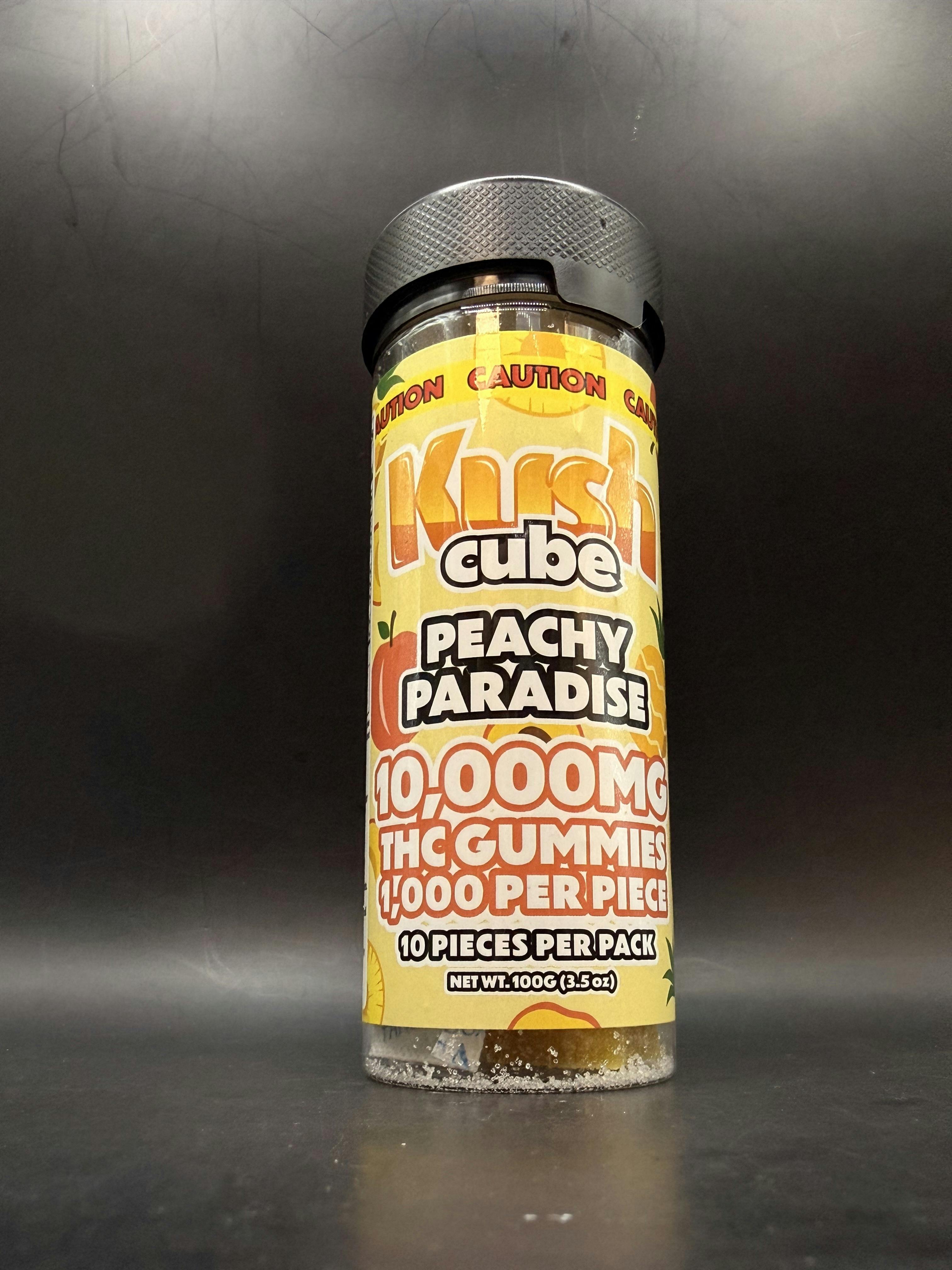 Kush Cube - Peachy Paradise - 10,000MG Gummies