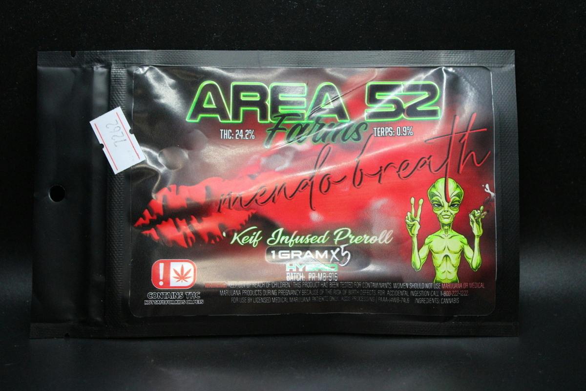 Area 52 - Mendo Breath - (5PK-1G Preroll's)