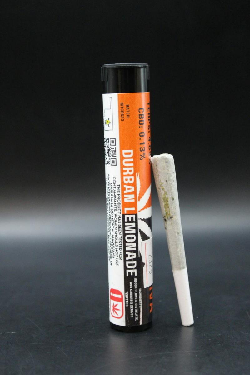 Hype - Durban Lemonade - 1G Infused Pre Roll