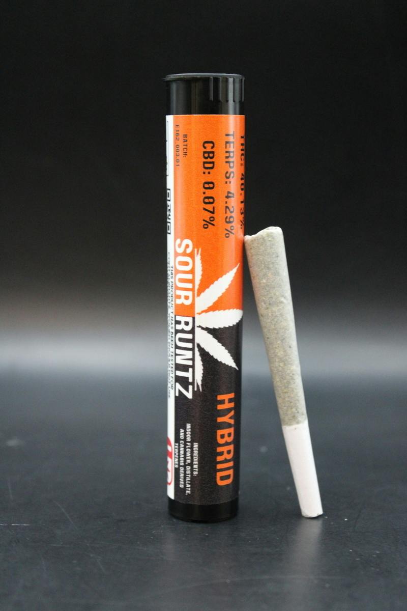 Hype - Sour Runtz - 1G Infused Pre Roll