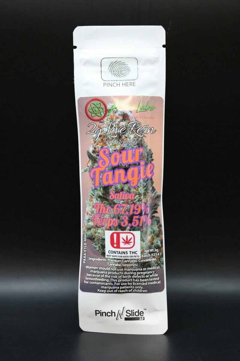 Aero Labs - Sour Tangie - 2G Live Resin Disposable