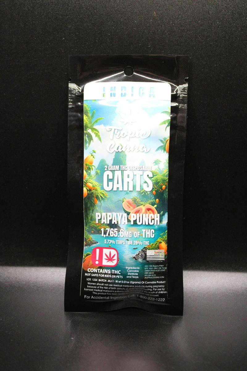 Tropic Canna - Papaya Punch - 2G Disposable