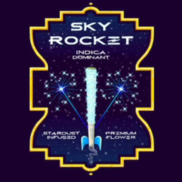 Blue Zushie Sky Rocket