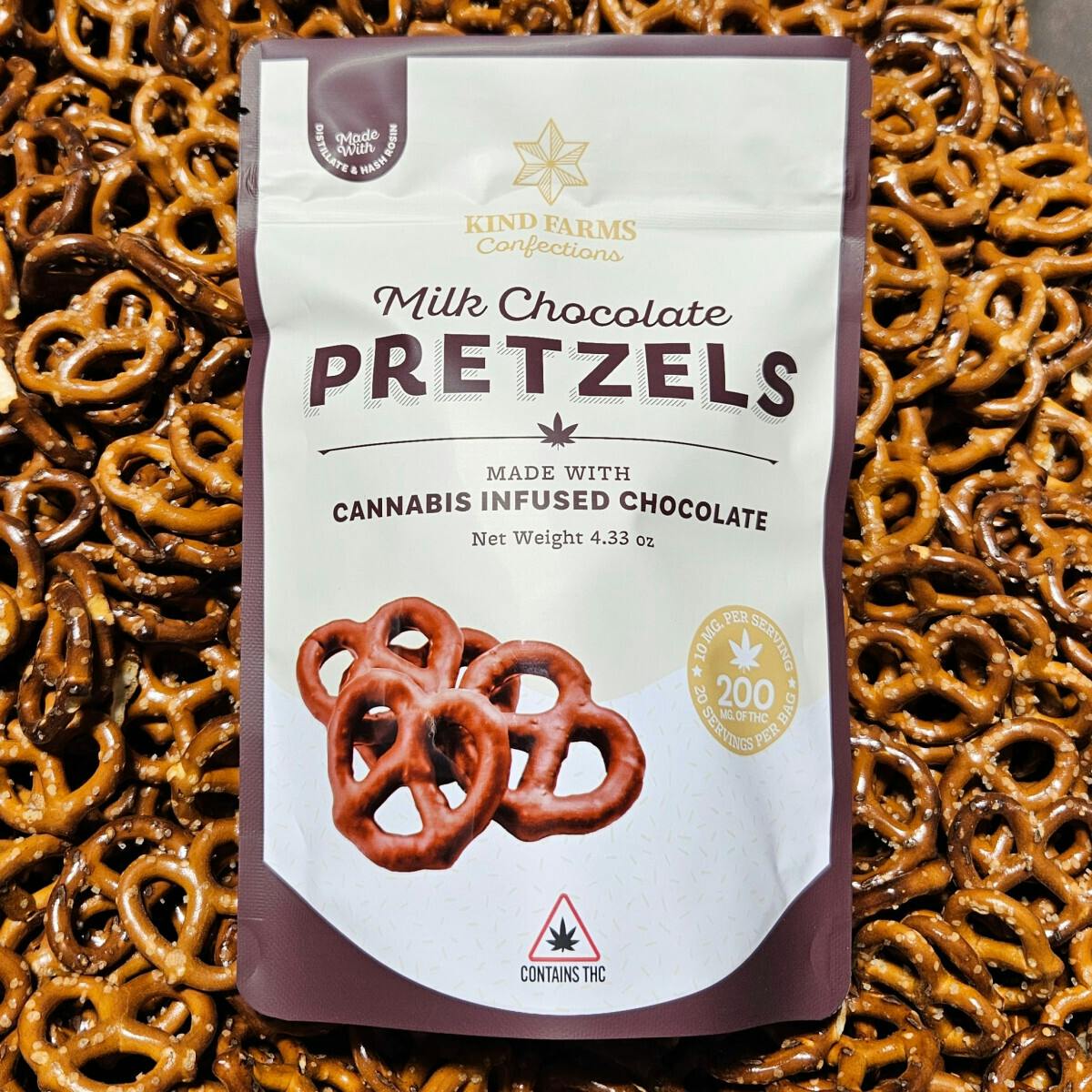 Milk Choc Pretzels
