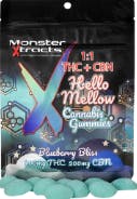 Monster- Blueberry Bliss Sleep Gummies 200mg THC:CBN