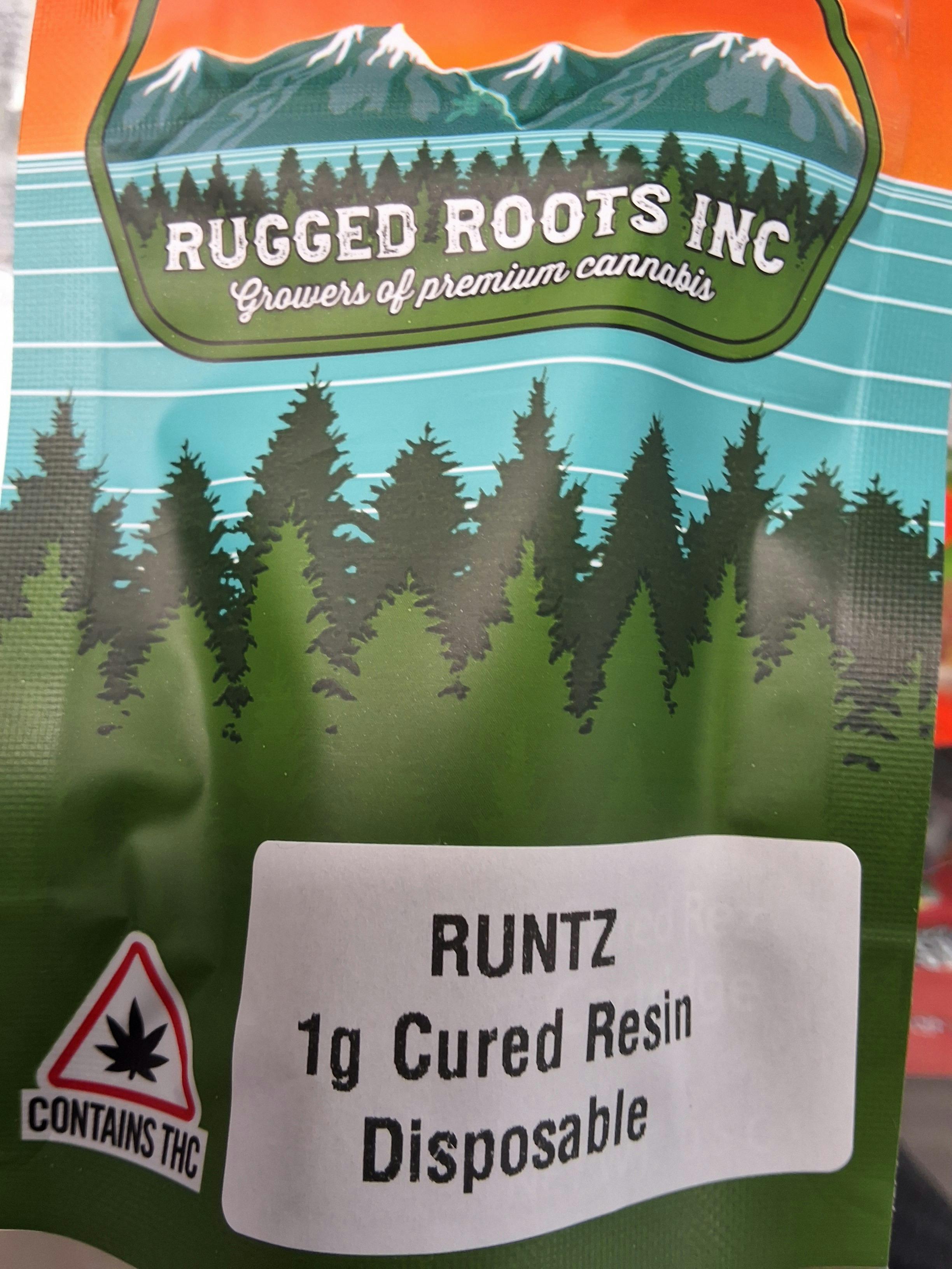 Rugged Roots - Runtz 1g Disposable Cart by Rugged Roots