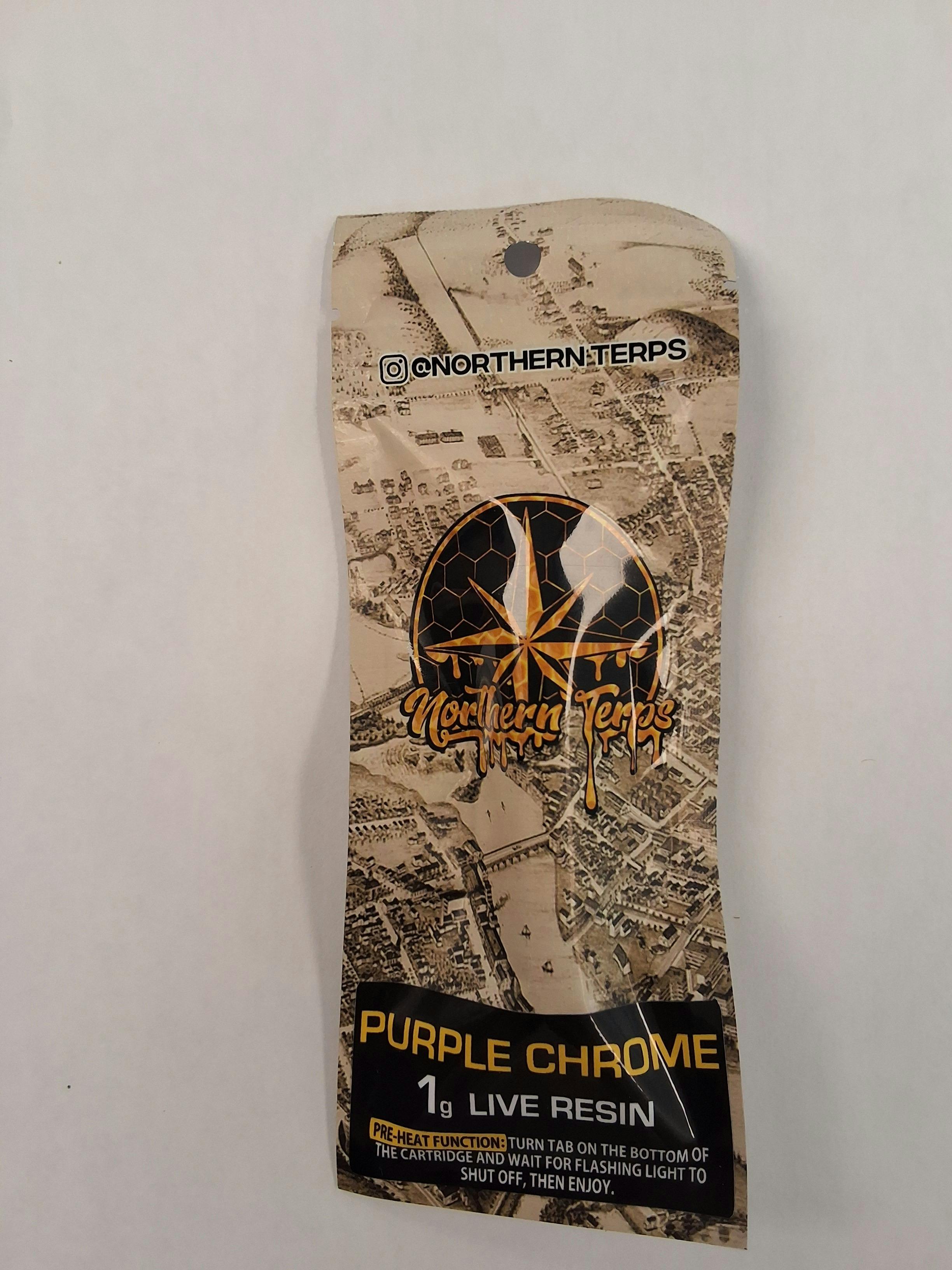 purple chrome | Disposable | 1g by Northern Terps Brand