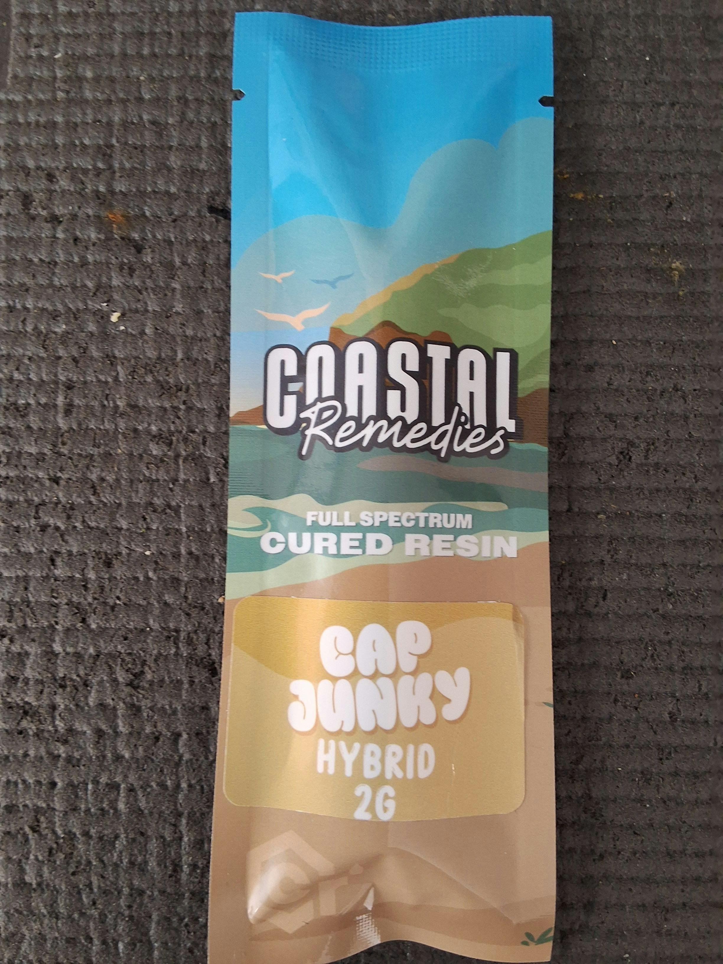 Cap junky 2 gram cured resin disposable