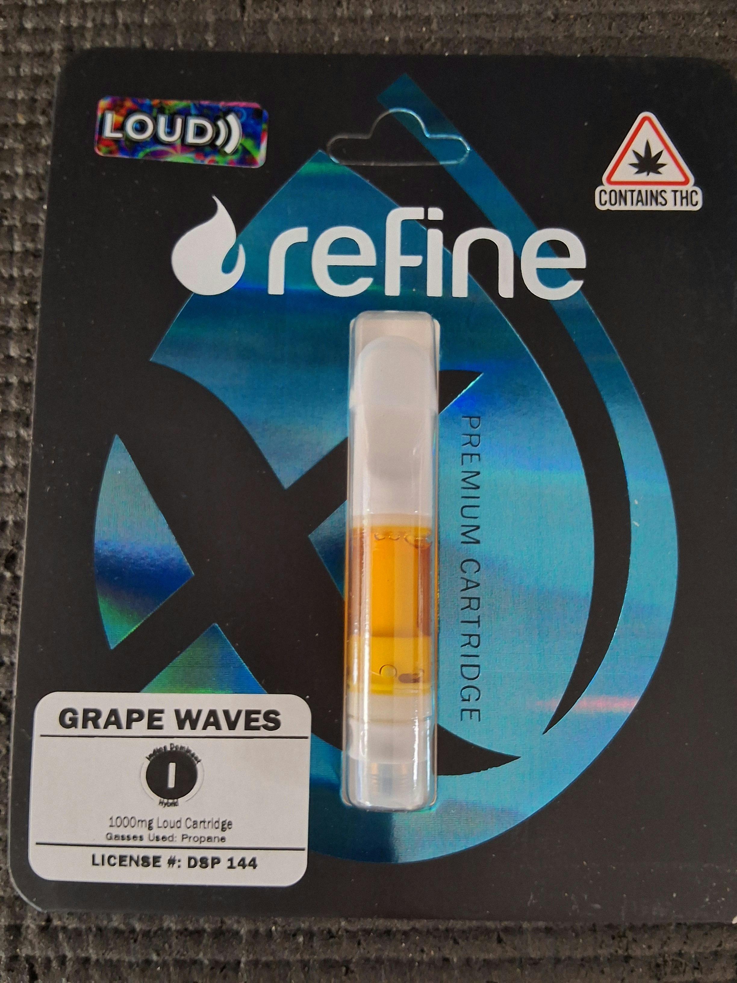 Grape Waves 1g Loud Resin Cart