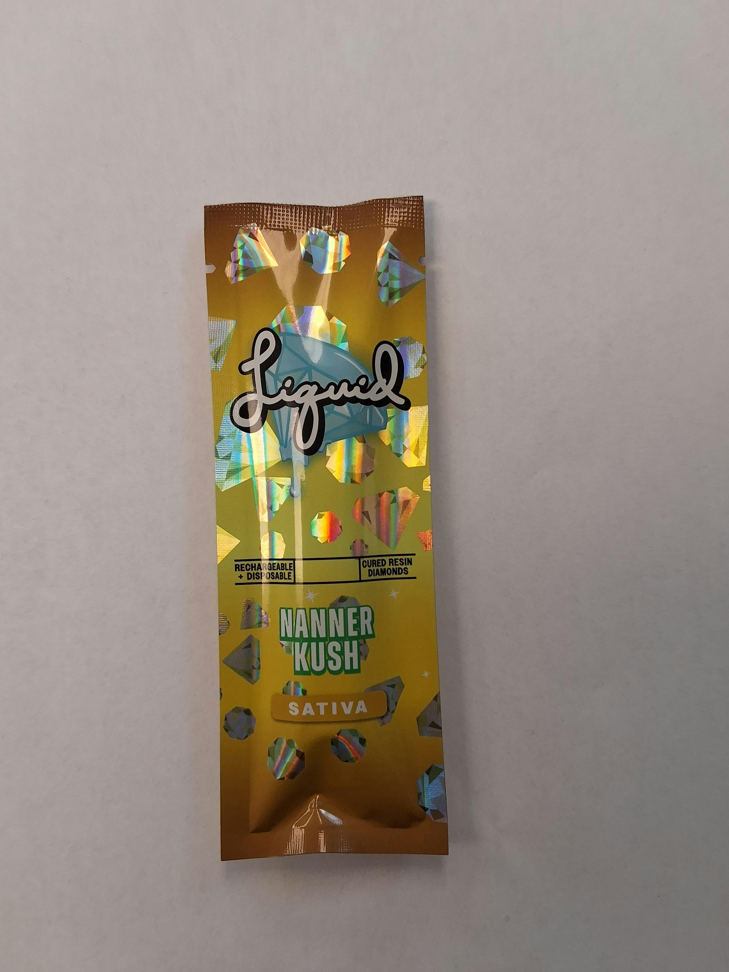 Nanner Kush | 1g Cured Diamond Disposable | Liquid by Coastal Remedies