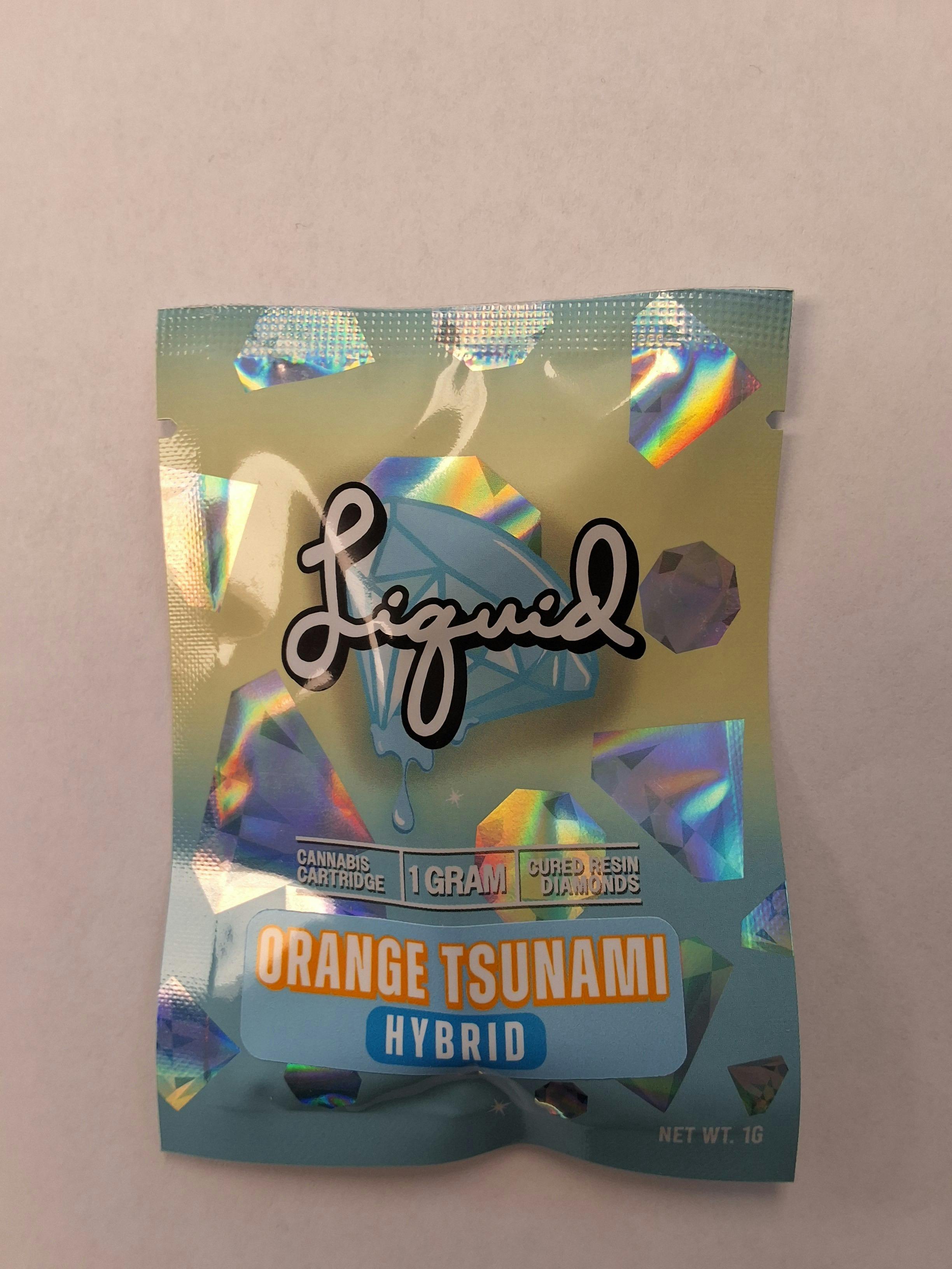 Orange Tsunami | 1g Cured Diamond Cartridge | Liquid by Coastal Remedies