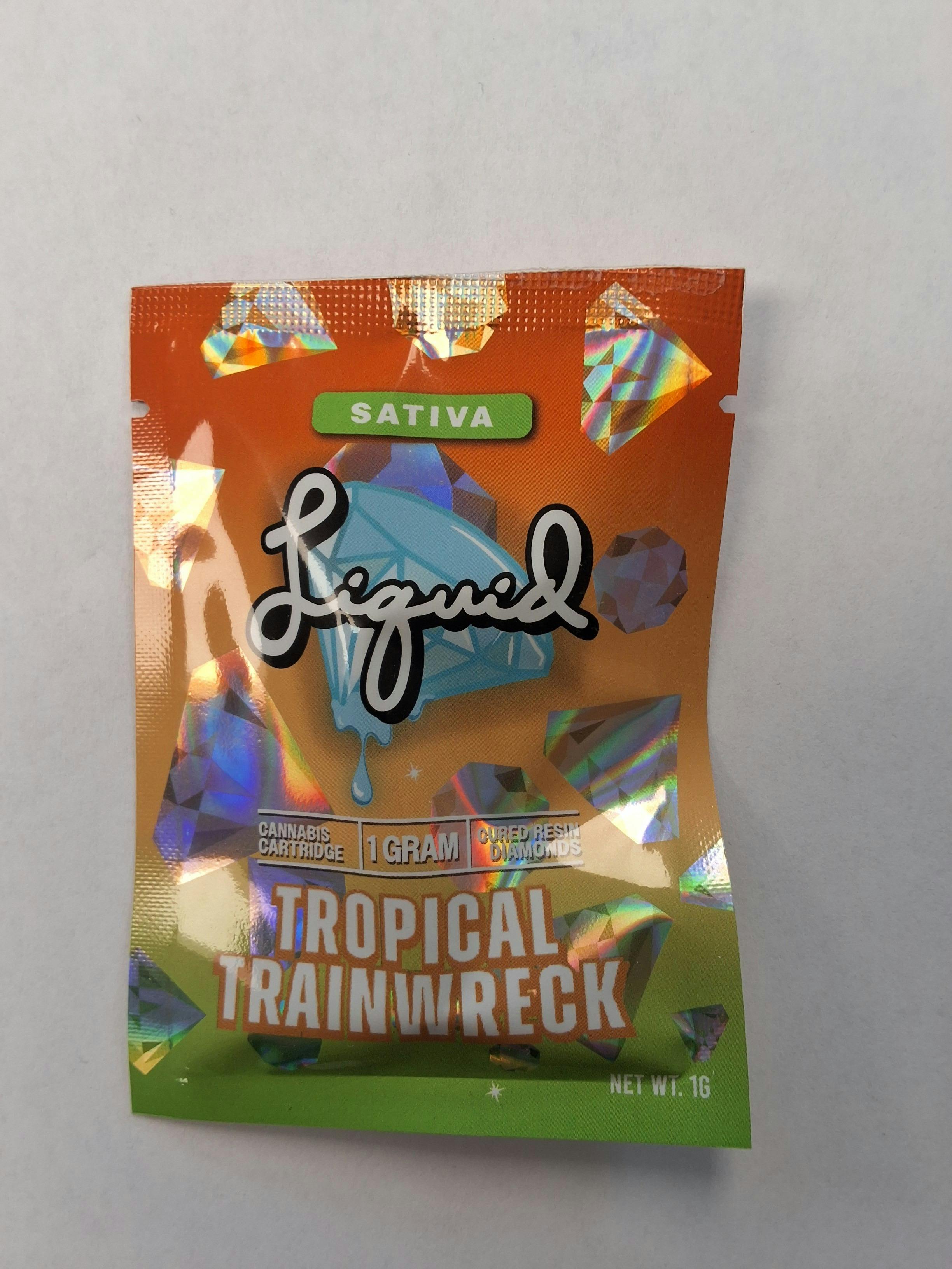 Tropical Trainwreck | 1g Cured Diamond Cartridge | Liquid by Coastal Remedies